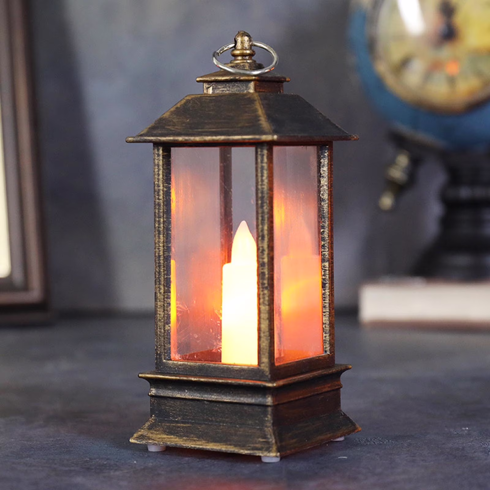 Shldybc Christmas Decoration Led Wind Lantern Christmas Micro Night Light Christmas Gift, Night-Lights