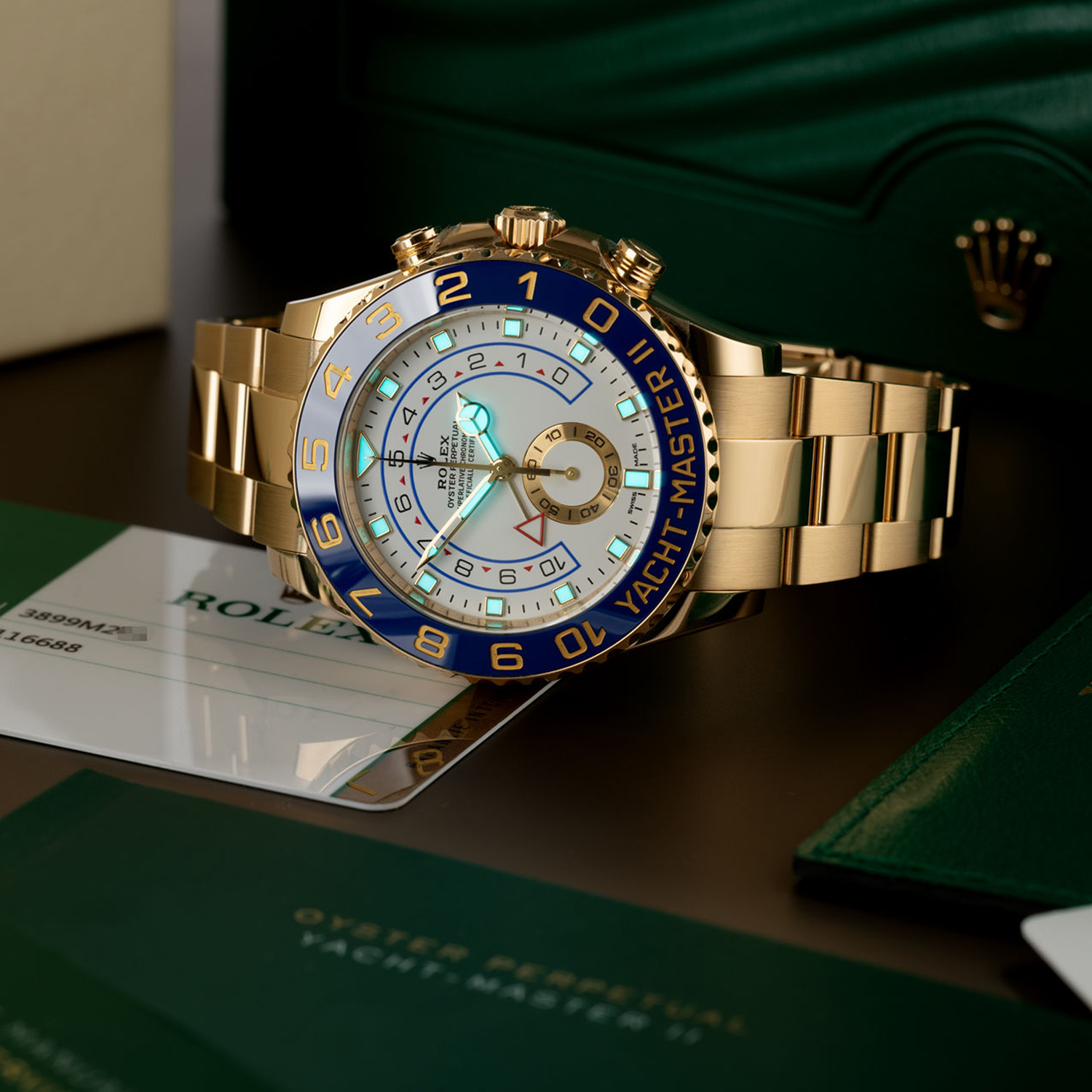 Rolex Yacht-Master II Yellow Gold 44mm 116688-0002 Unworn