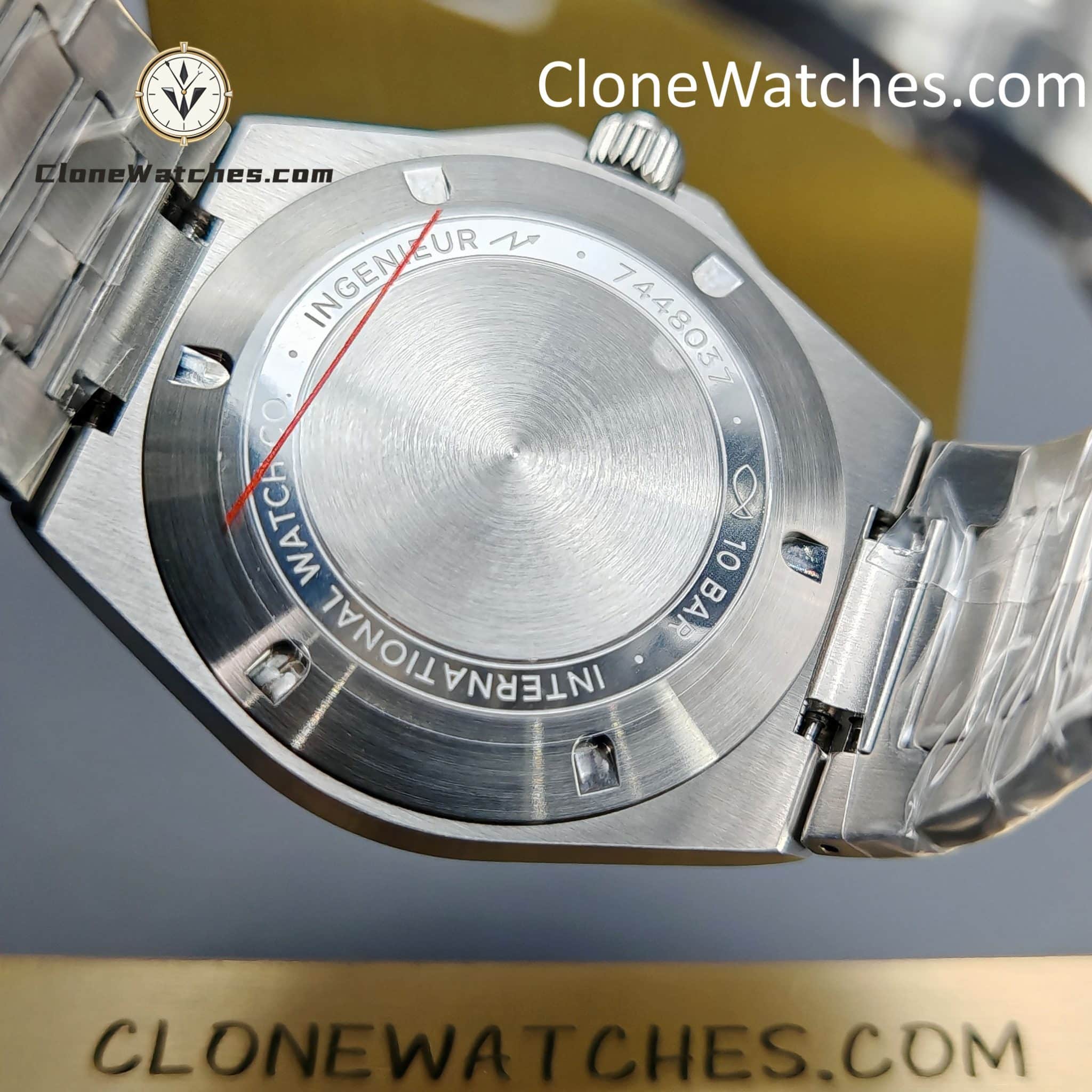 IWC Super Clone Watches 1:1 IW328908 Ingenieur Automatic 40 Green Dial