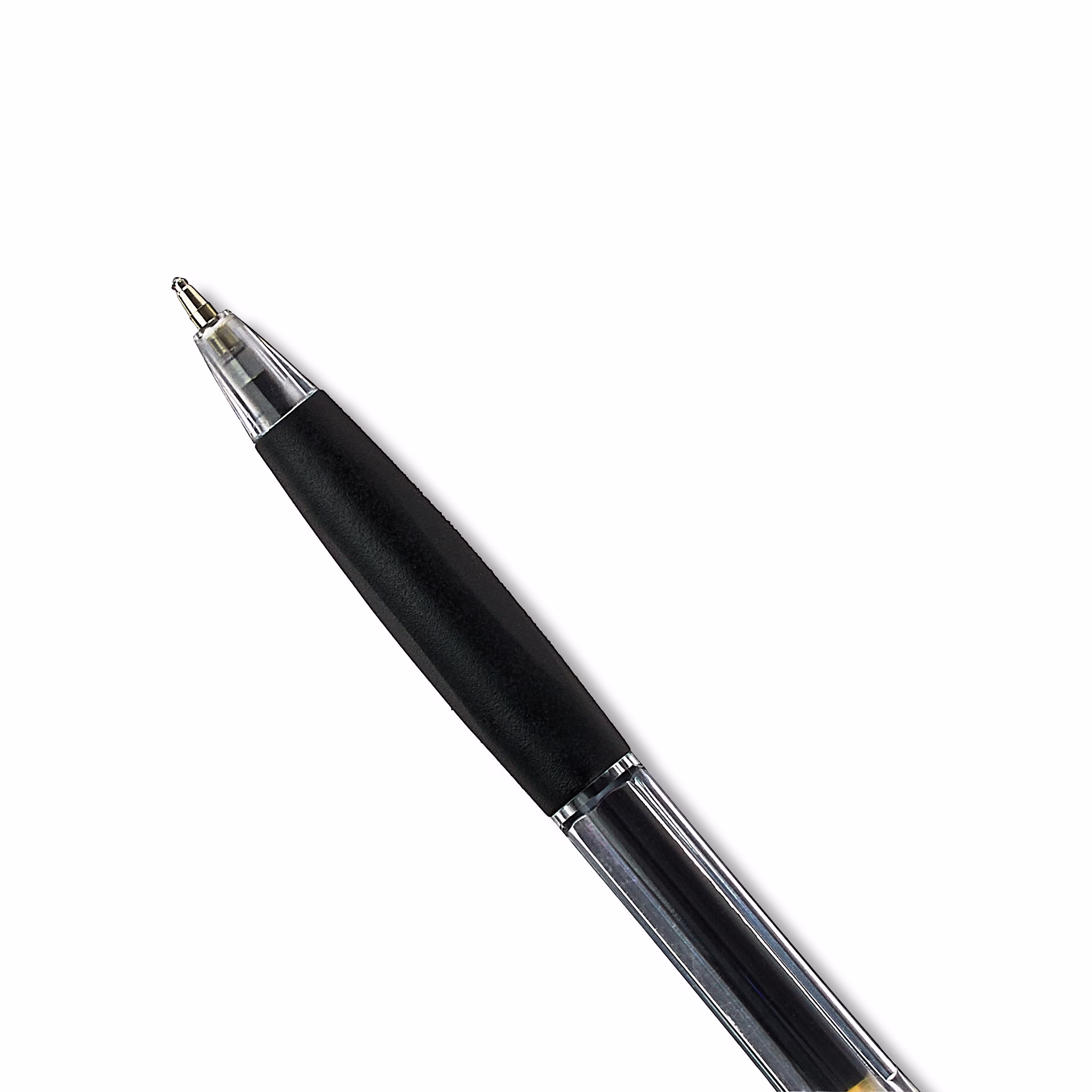Pen+Gear Retractable Ballpoint Pens, Medium Point,1.0mm, Black Ink, 8 Count