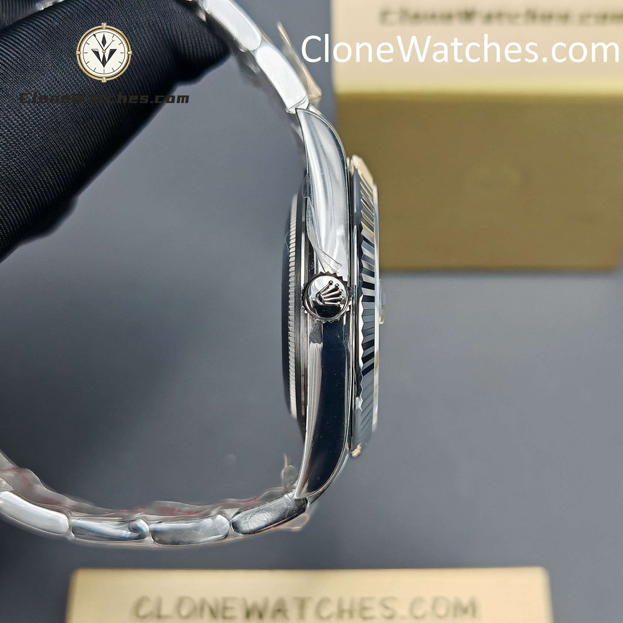 Rolex Super Clone Watches 1:1 DateJust Blue Dial m126334-0001 Oyster 41MM 3235 Movement