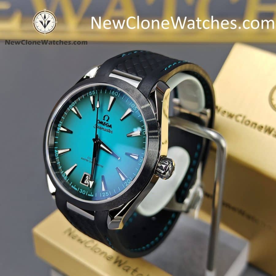 OMEGA Super Clone Watches 1:1 Seamaster Aqua Terra 150M 220.32.41.21.03.001 41 mm Blue Dial