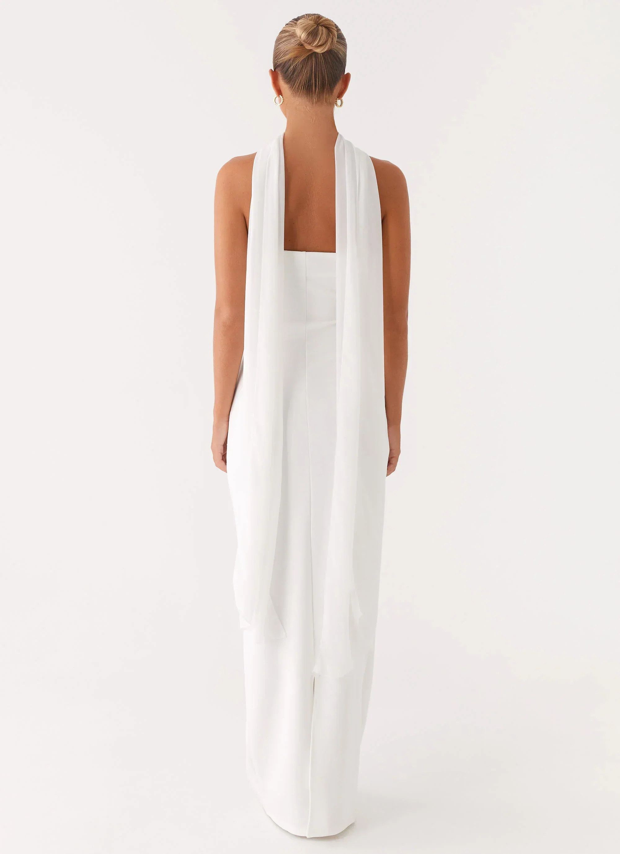 Libra Maxi Dress - White