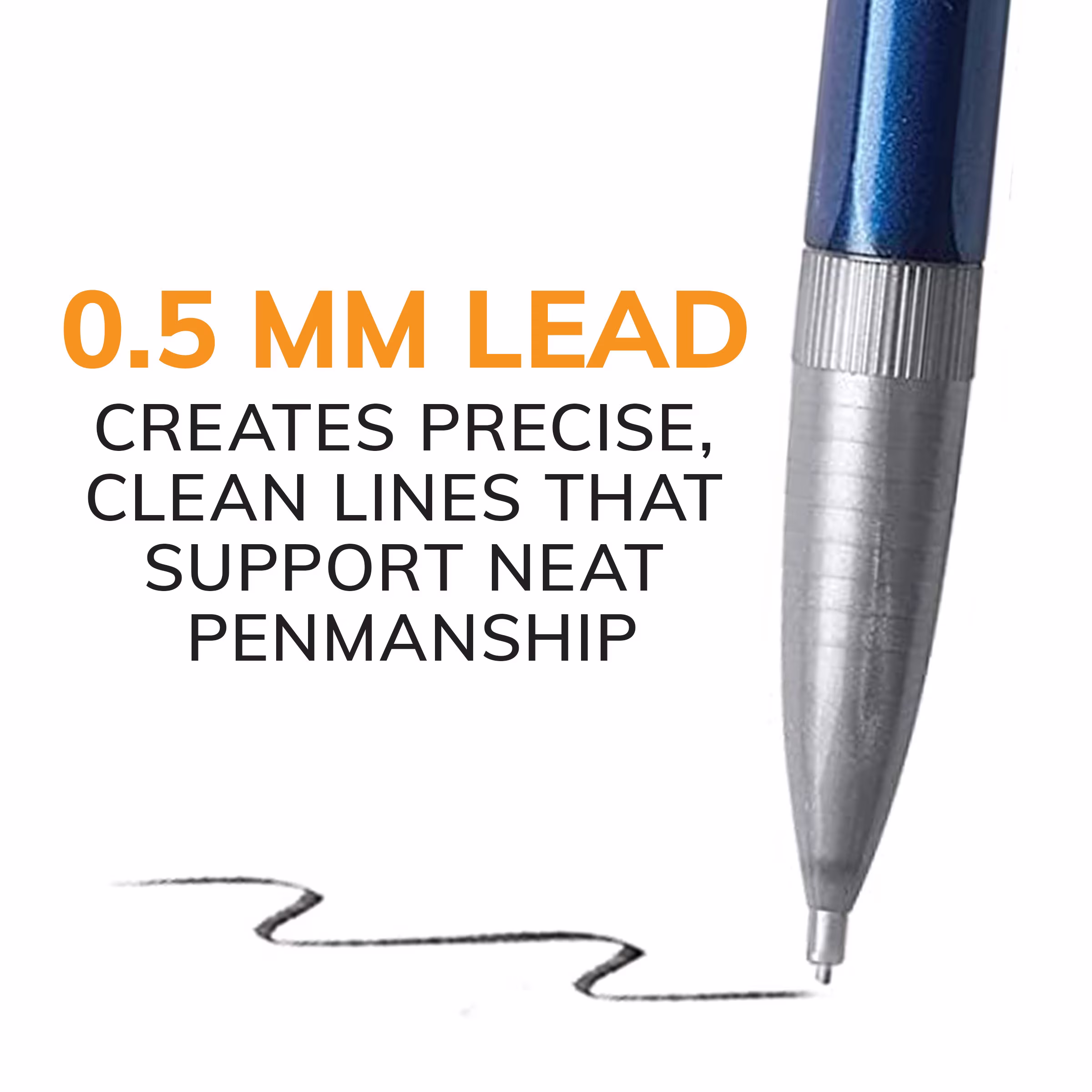 BIC Xtra-Precision Mechanical Pencil, Metallic Barrels, #2 Pencil, 24 Count