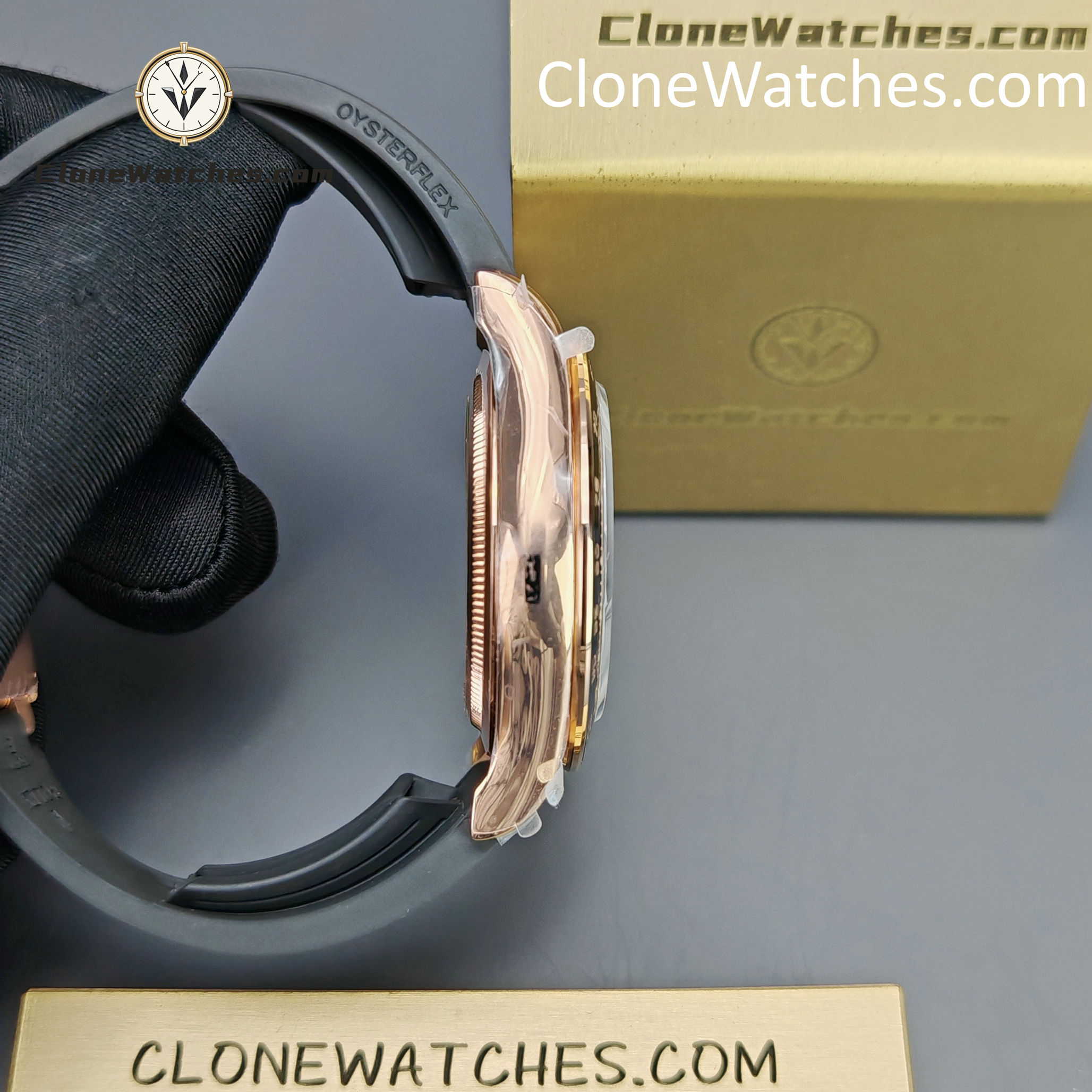 Rolex Super Clone Watches 1:1 Daytona Rose Gold M126515ln-0002 4131 Movement