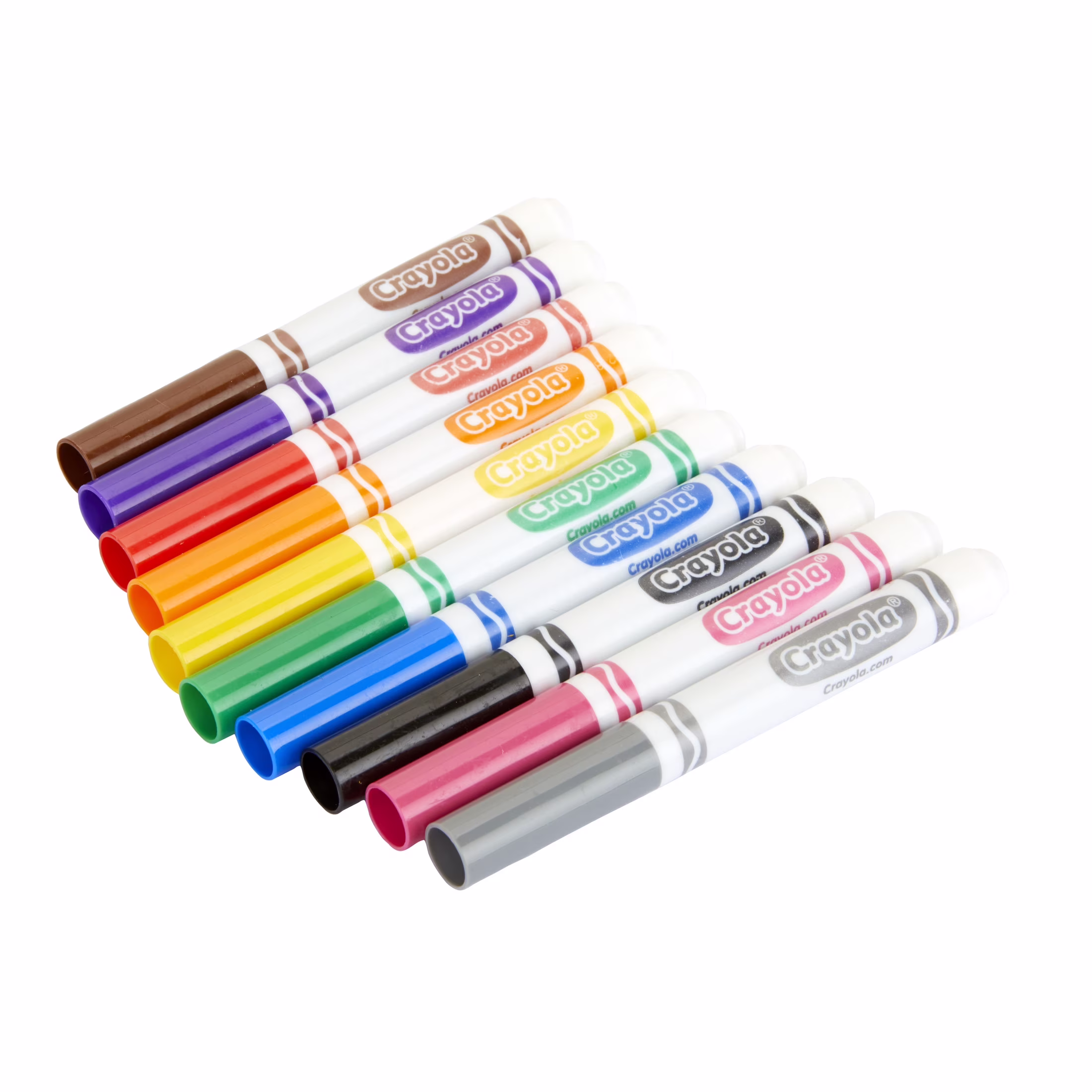 Crayola Broad Line Markers, 10 Ct, Back to School Supplies for Kids, Teacher Supplies, Beginner Child