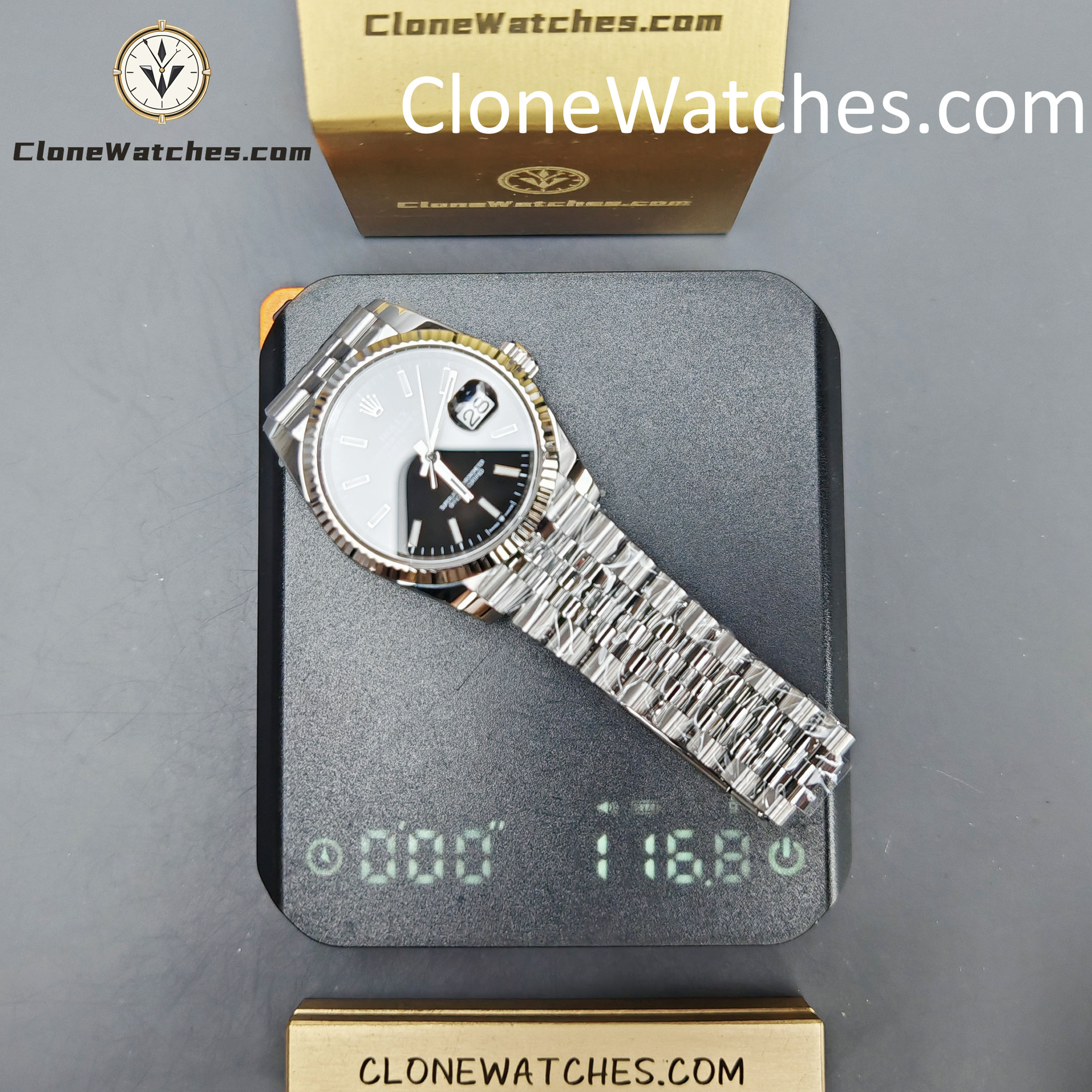Rolex Super Clone Watches 1:1 DateJust M126234 – 0015 Black Dial Jubilee 36MM 3235 Movement