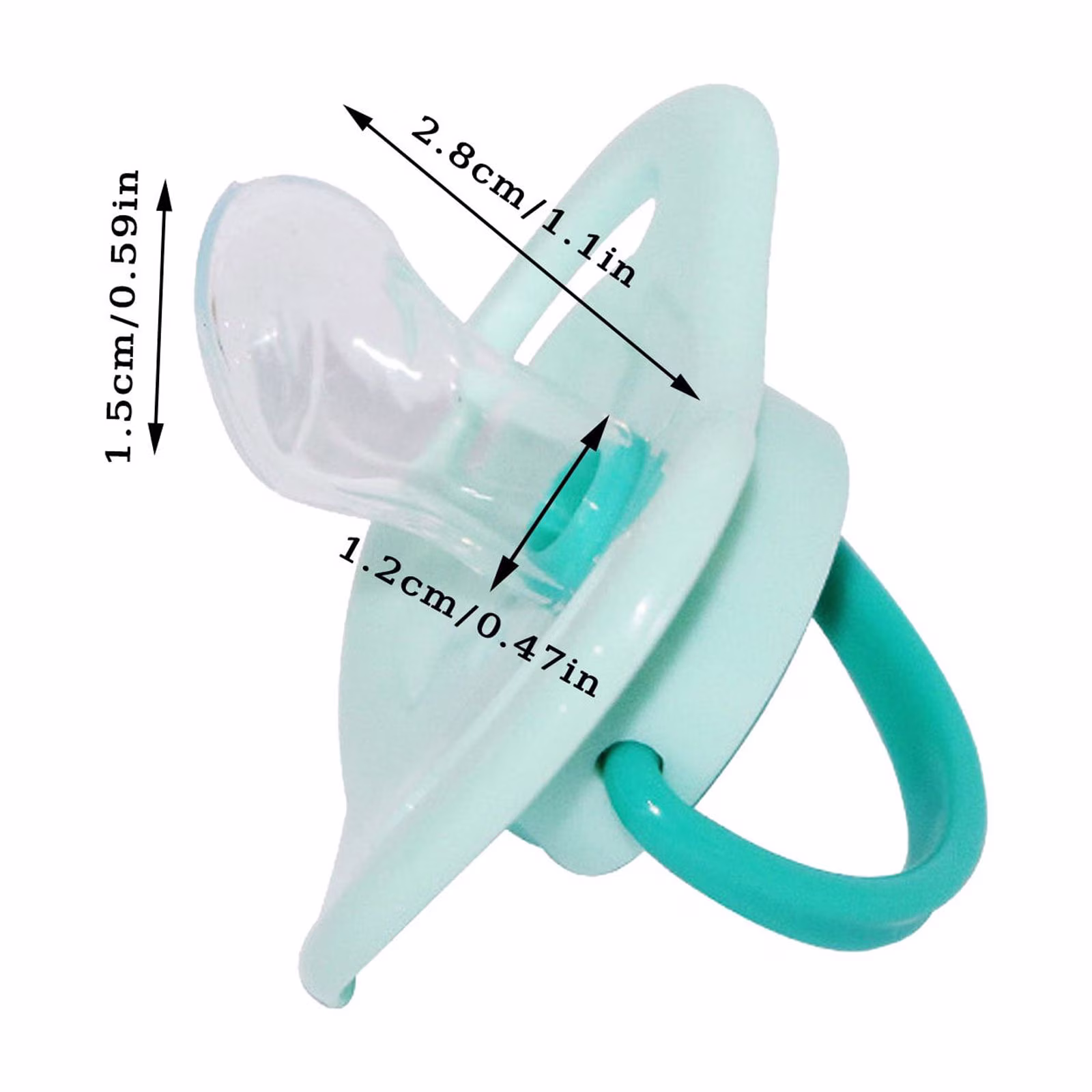 Pet Dog Silicone Pacifier Toy for Calming Chewing and Sleep Improvement