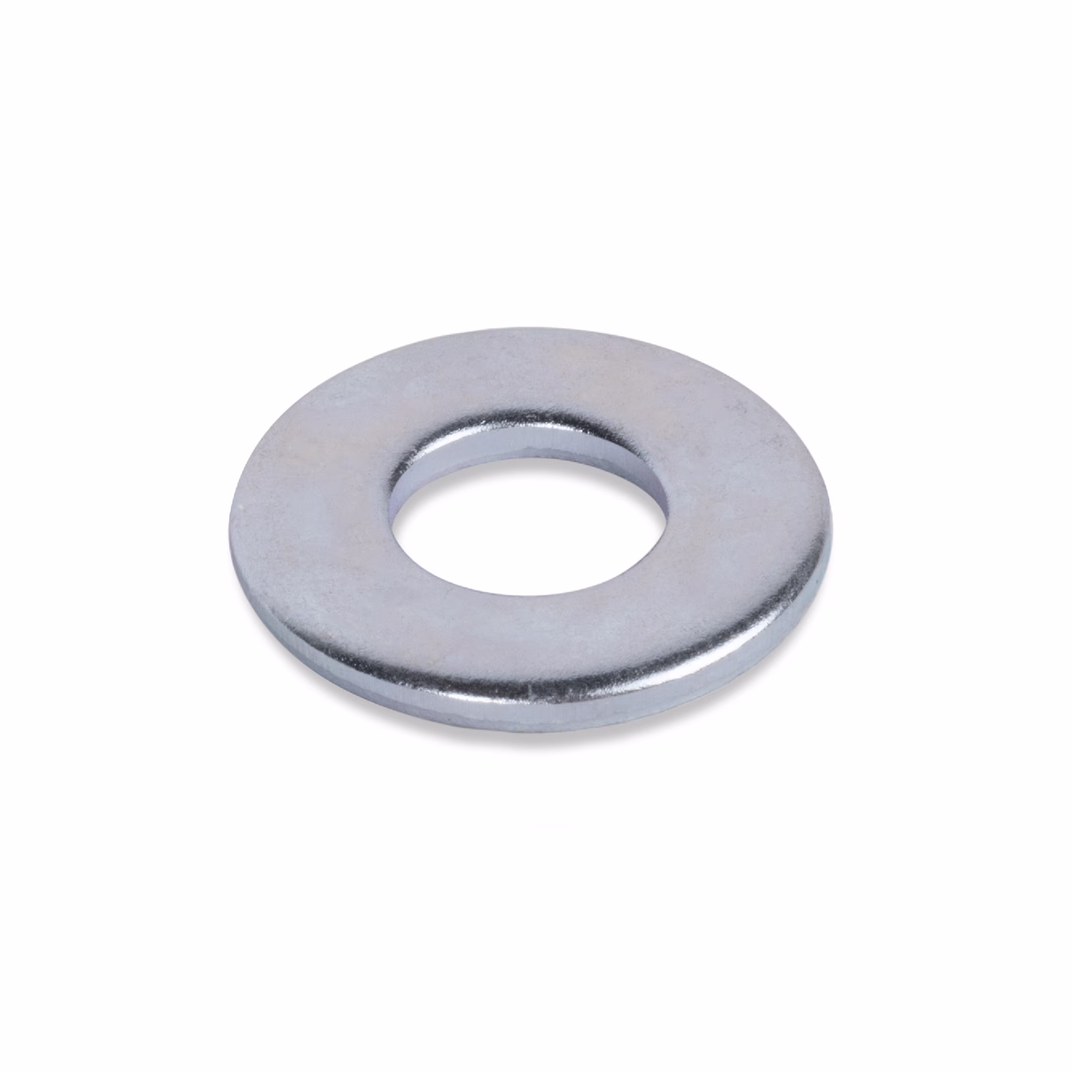 Hillman Flat Washers, #8, Steel, Zinc Finish, USS Washers, Silver, 45 pack