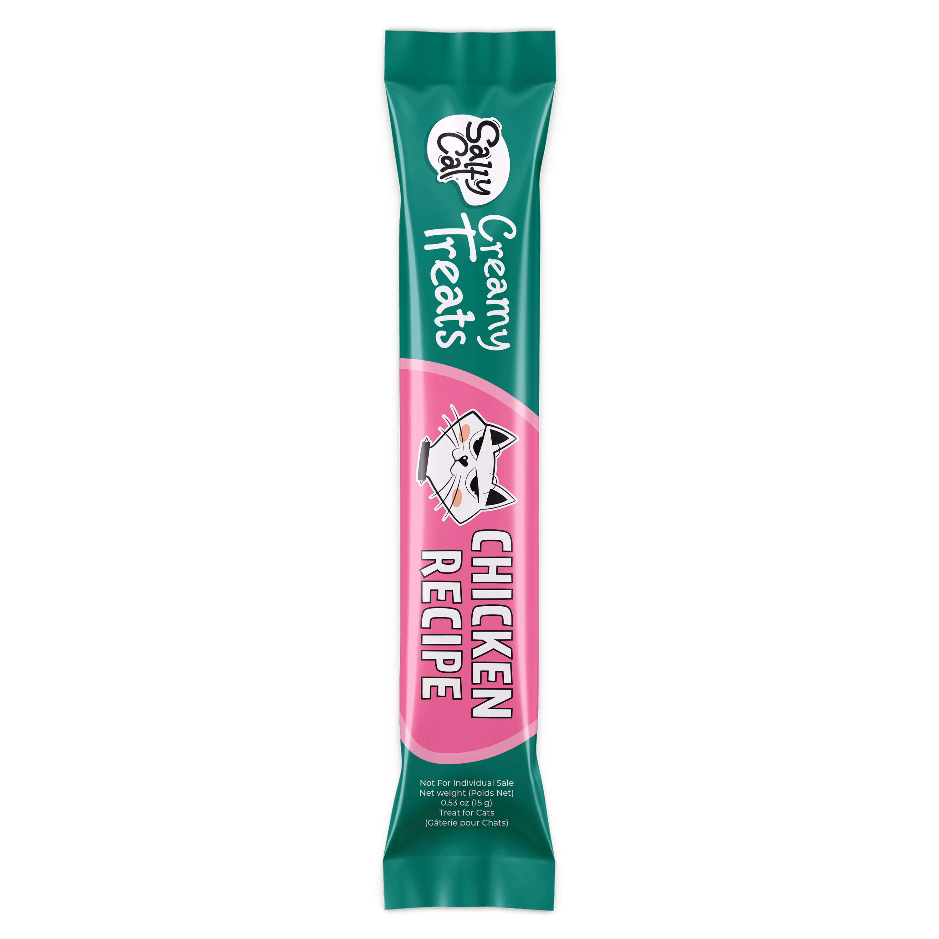 Salty Cat Purée All Day Everyday Tube Treat - Variety Pack - 3 Pack (pouch)