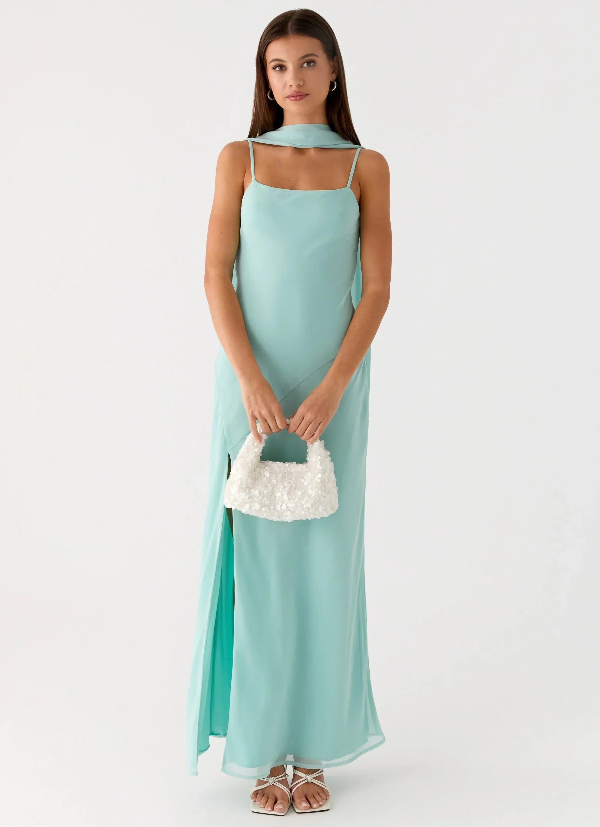Cloud Nine Sequin Bag - Ivory
