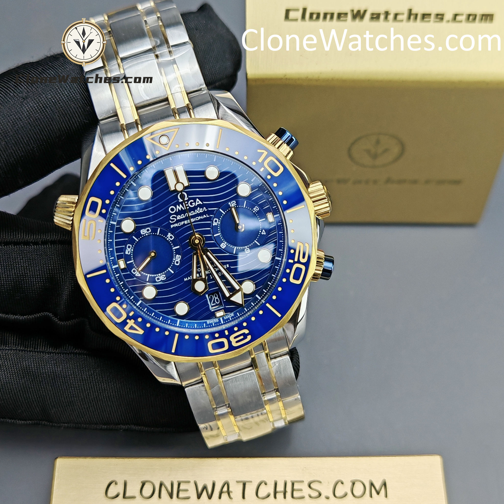 OMEGA Super Clone Watches 1:1 Seamaster Diver 300M 44MM 210.20.44.51.03.001
