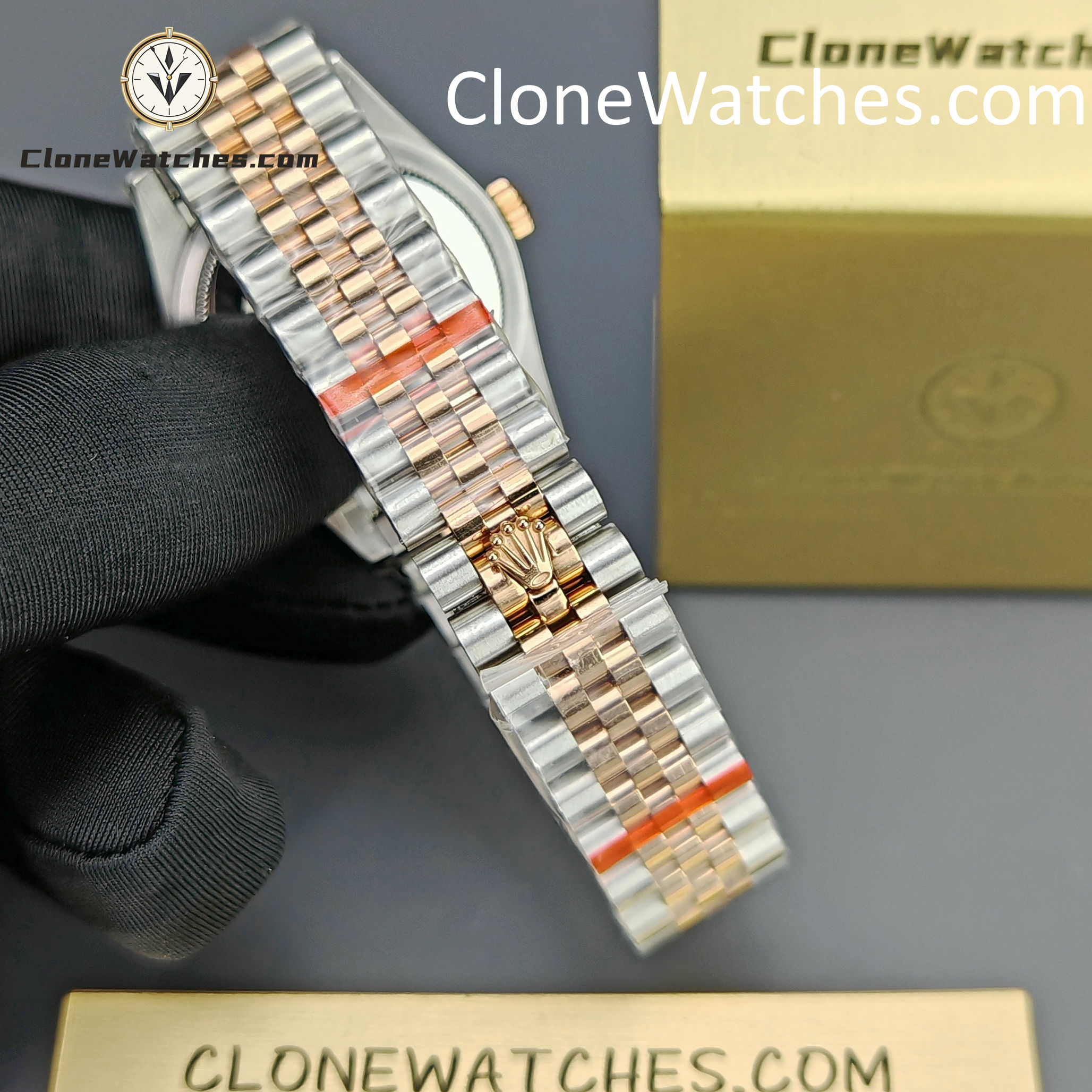 Rolex Super Clone Watches 1:1 DateJust m278381rbr-0016 Jubilee 31MM 2236 Movement