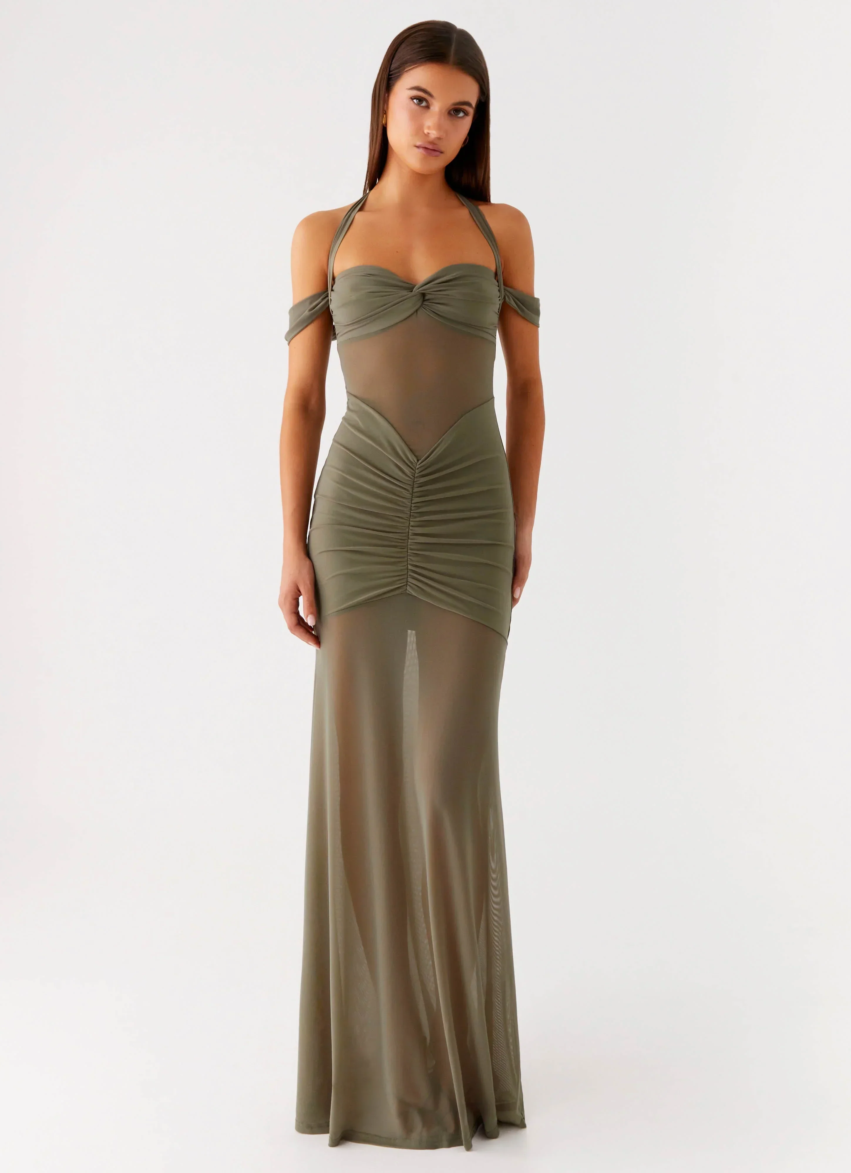 Ivy Lane Maxi Dress - Olive