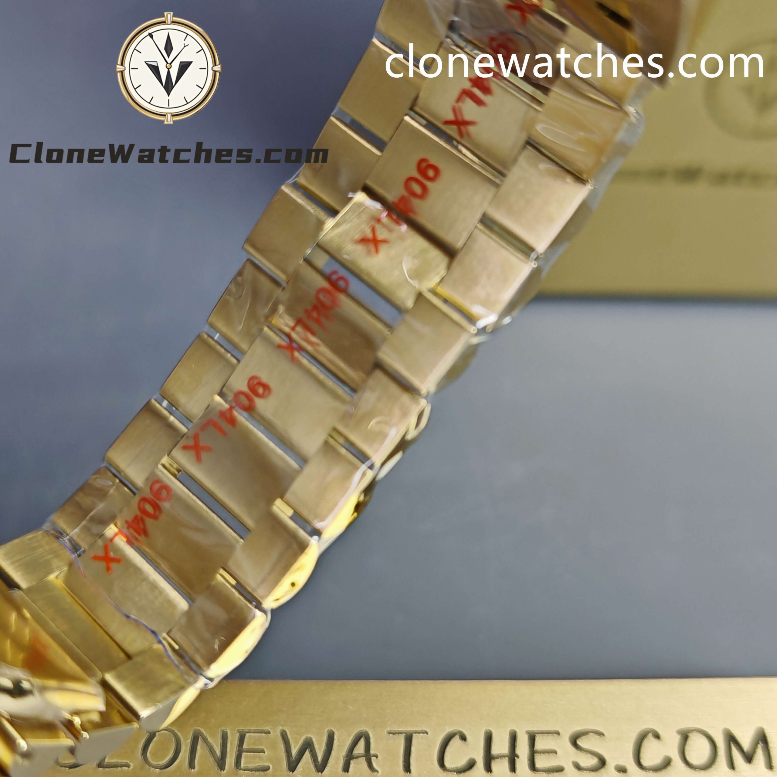 Rolex Super Clone Watches 1:1 Day Date Gold Dial Diamond Bezel M228348rbr-0002 40mm 3255 Movement