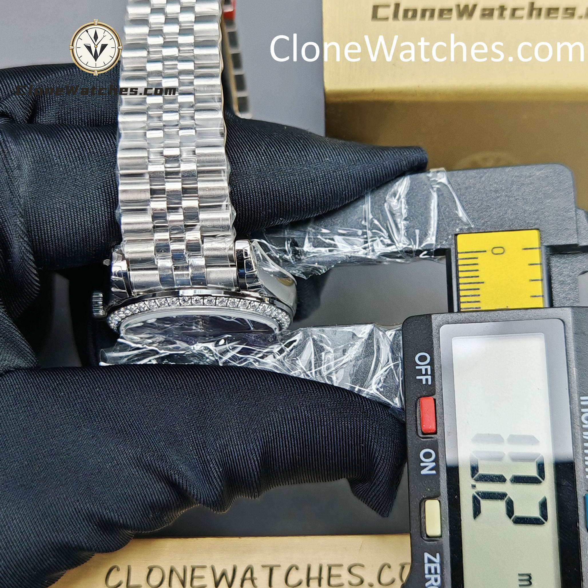 Rolex Super Clone Watches 1:1 DateJust m278384rbr-0030 Jubilee 31MM 2236 Movement