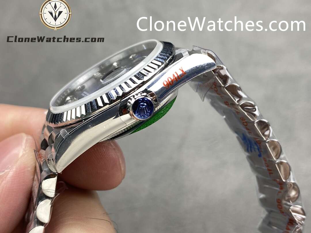 Rolex Super Clone Watches 1:1 Day Date Gradient Blue Dial 36mm m128239-0023 3255 Movement