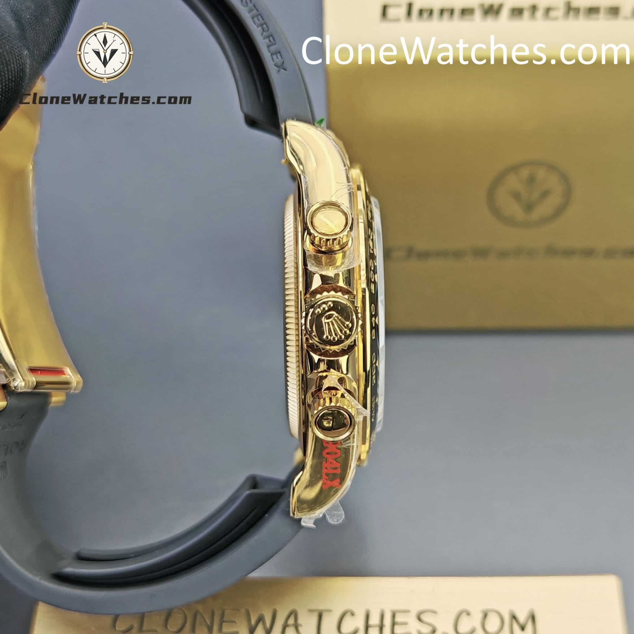Rolex Super Clone Watches 1:1 Daytona 18K Gold M126518ln-0002 4131 Movement
