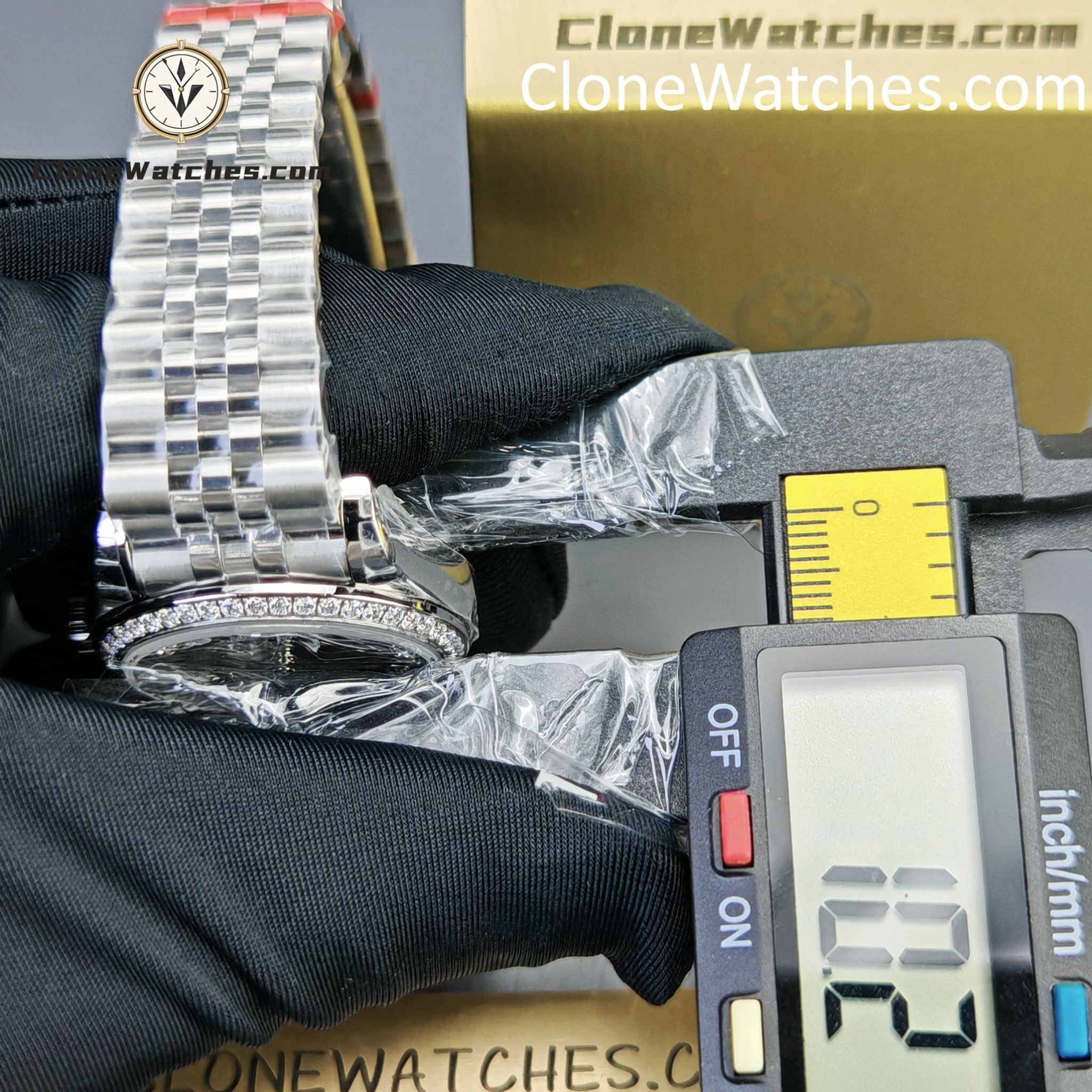 Rolex Super Clone Watches 1:1 DateJust m278384rbr-0010 Jubilee 31MM 2236 Movement