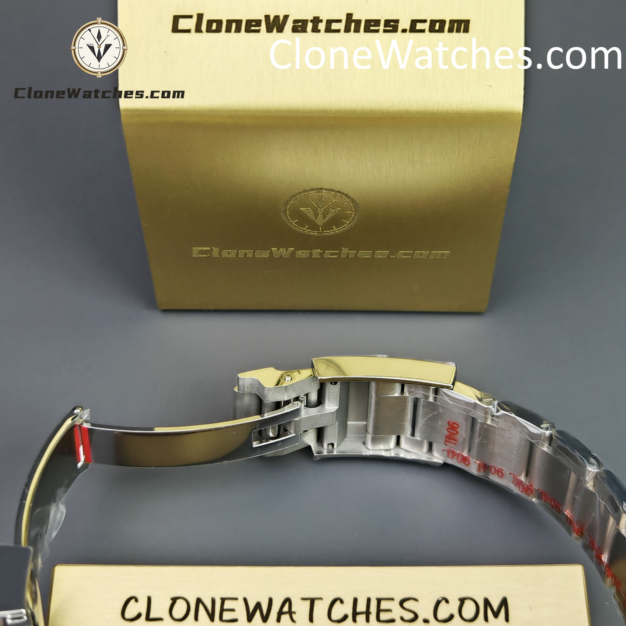 Modified Super Clone Watches 1:1 Sonic Rolex Daytona Black Skeleton Dial 4130