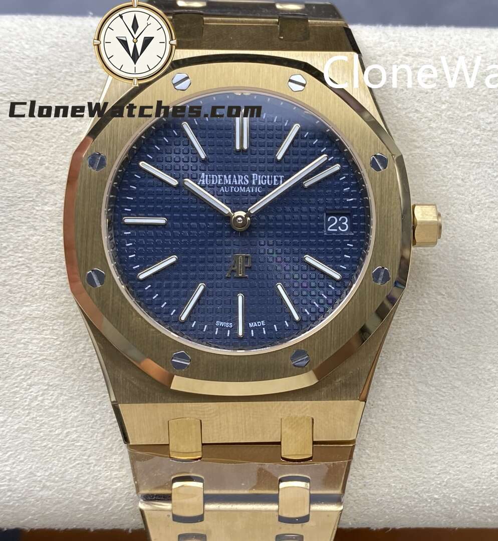 Audemars Piguet Super Clone Watches 1:1 Royal Oak 18K Gold 15202BA 39MM
