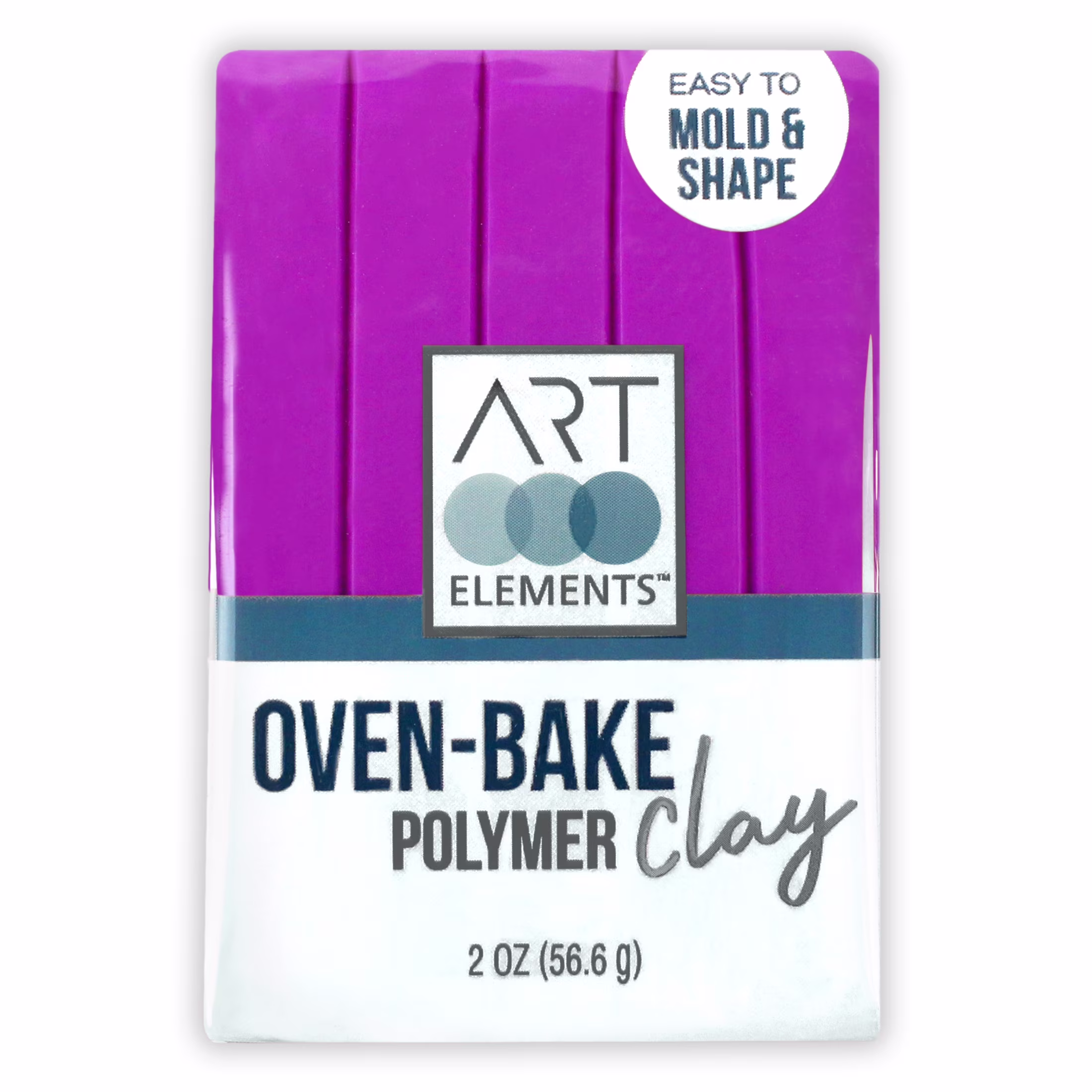 (2 pack) ArtSkills - Art Elements Oven Bake Polymer Clay, 2oz, Bisque