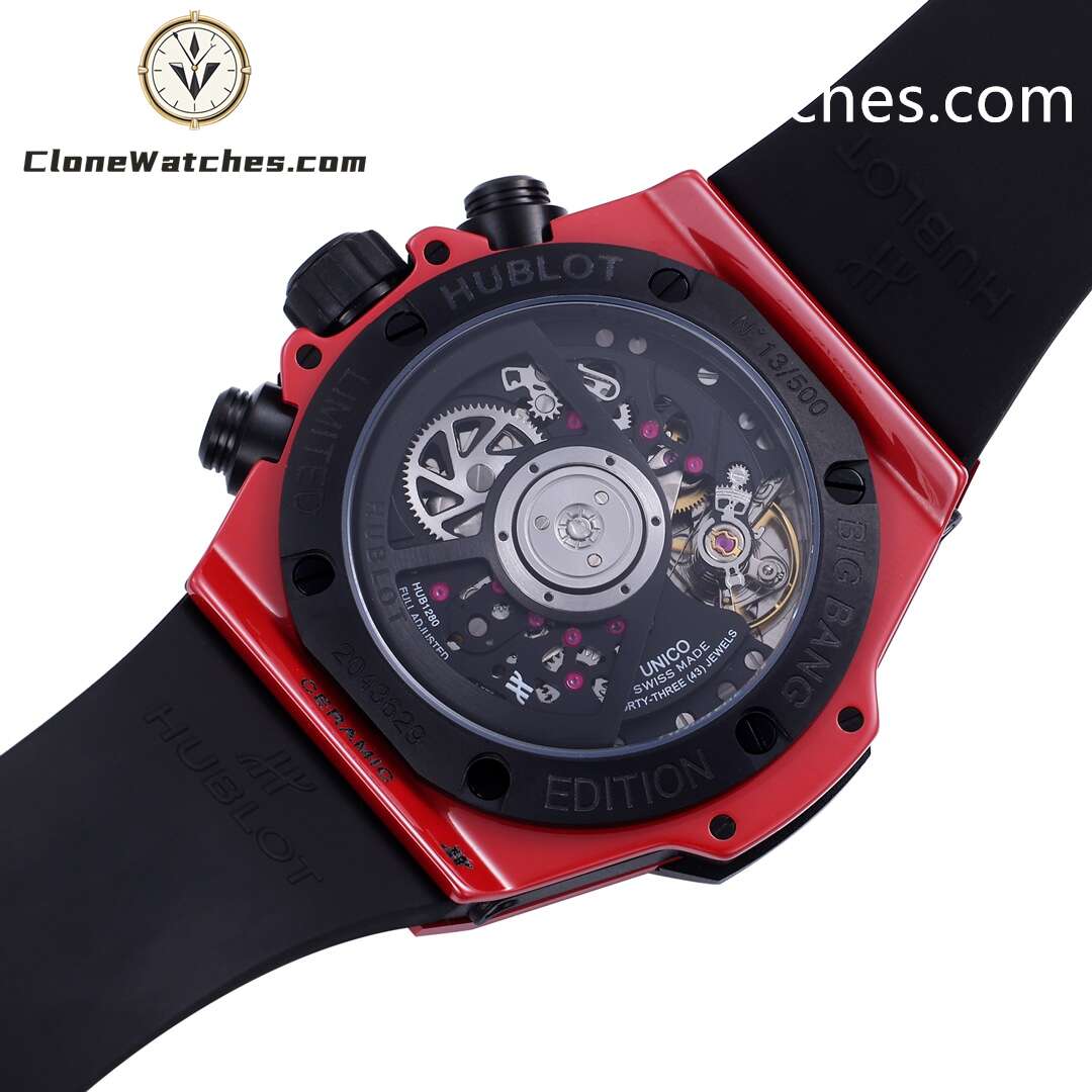 Hublot Super Clone Watches 1:1 Big Bang Unico Red Magic 42MM 441.CF.8513.RX