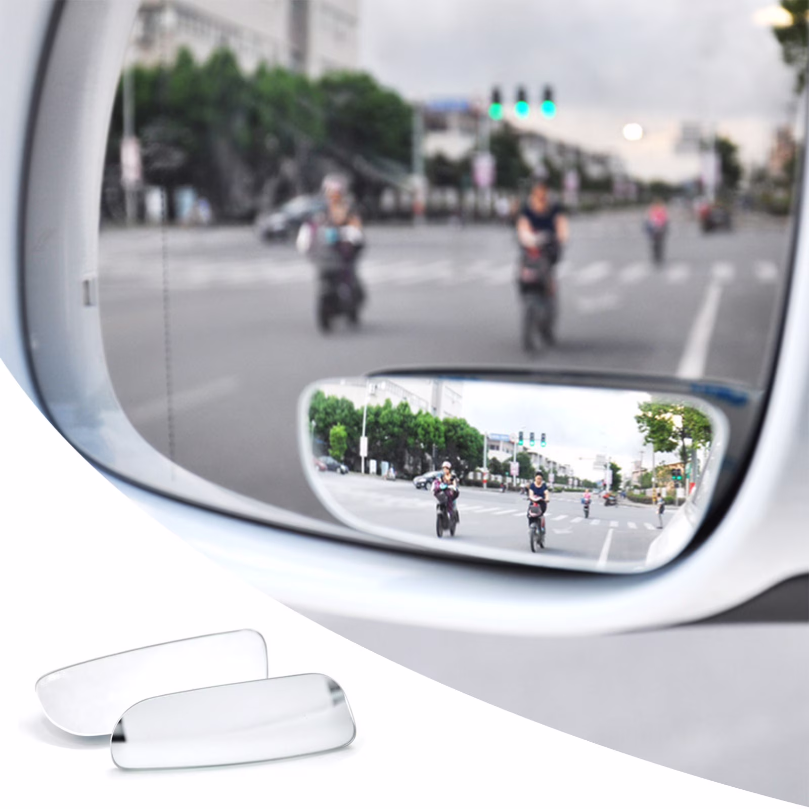 2PCS Car Blind Spot Mirror,Convex Car Mirror,2