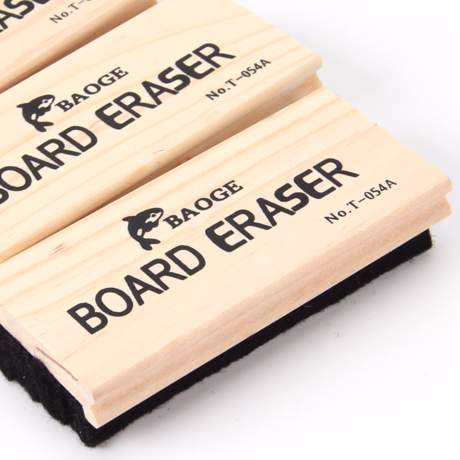ZOURIH Chalkboard Eraser 1 Pack Wooden Dustless Blackboard Eraser Cleaner