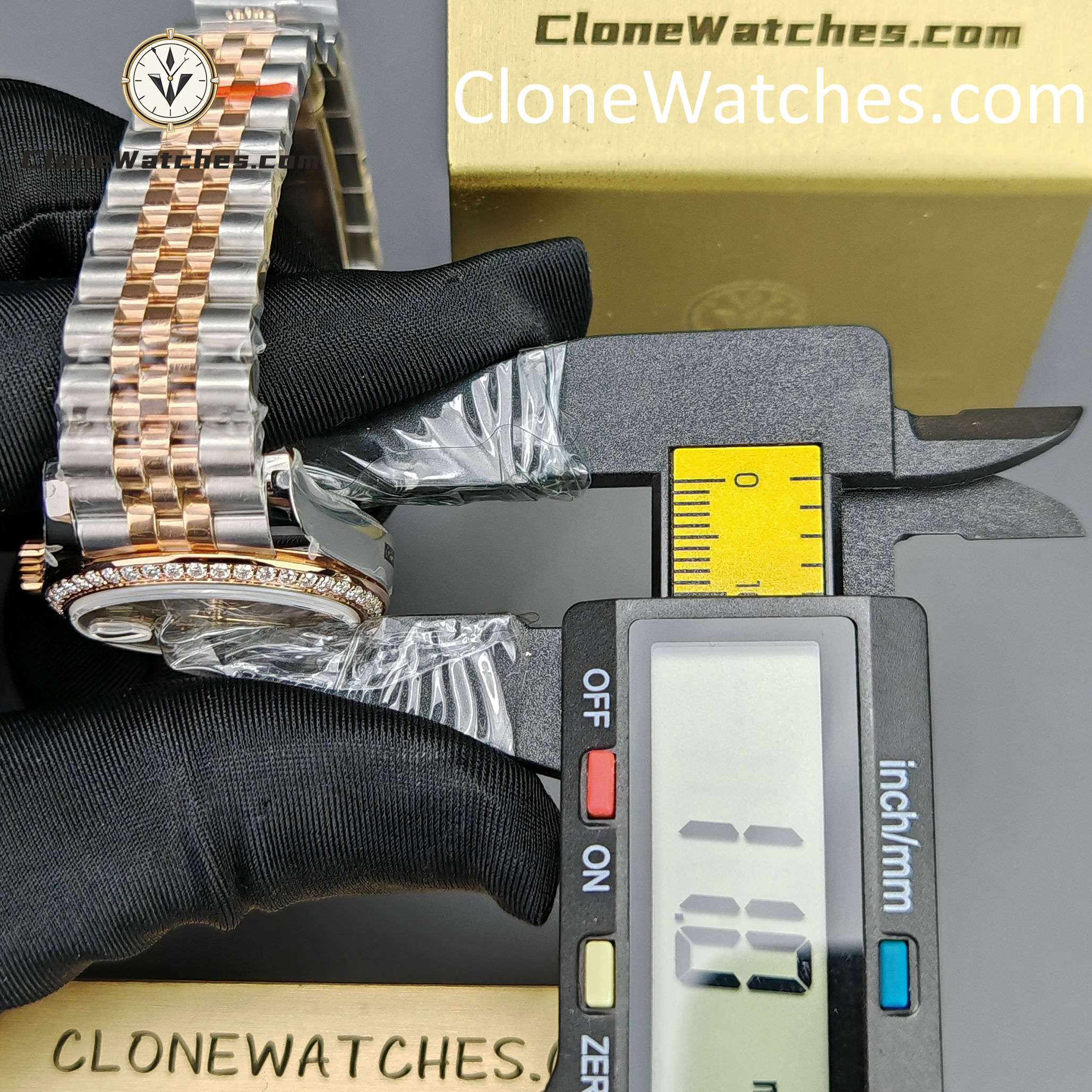 Rolex Super Clone Watches 1:1 DateJust m278381rbr-0016 Jubilee 31MM 2236 Movement