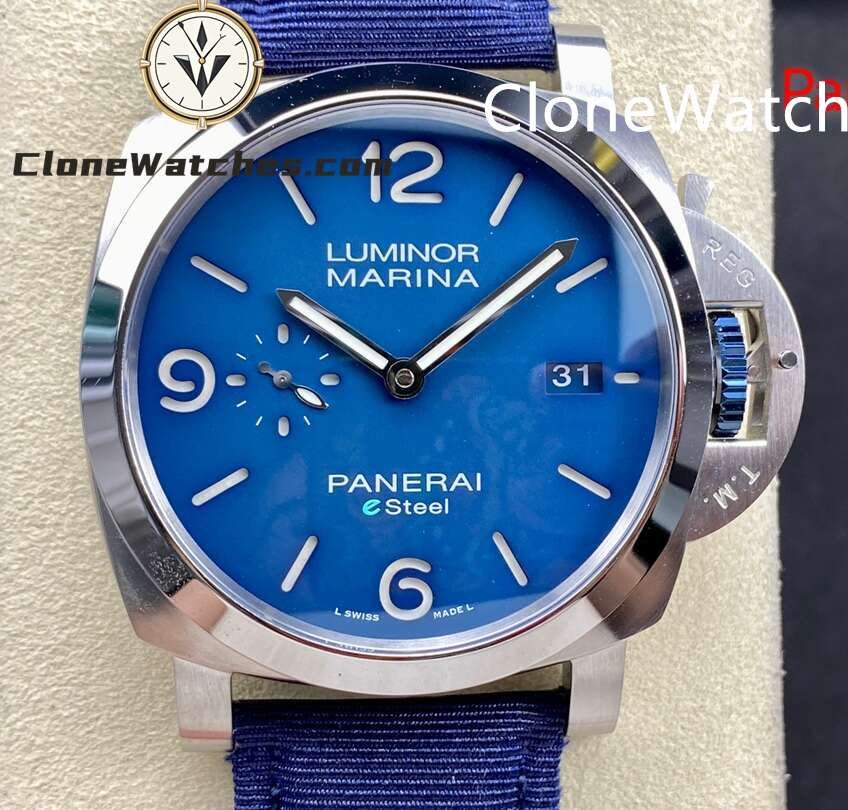 Panerai Super Clone Watches 1:1 Luminor Marina Blu Profondo PAM01157 44mm