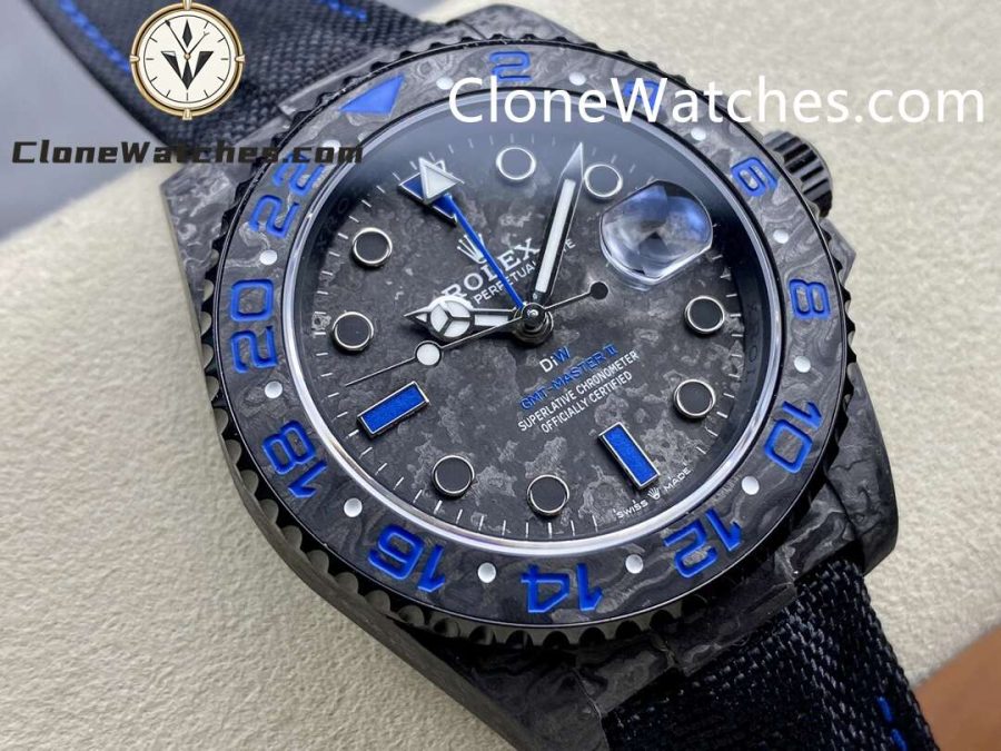 Modified Super Clone Watches 1:1 NTPT Rolex GMT Master Vintage Blue 3186 Movement
