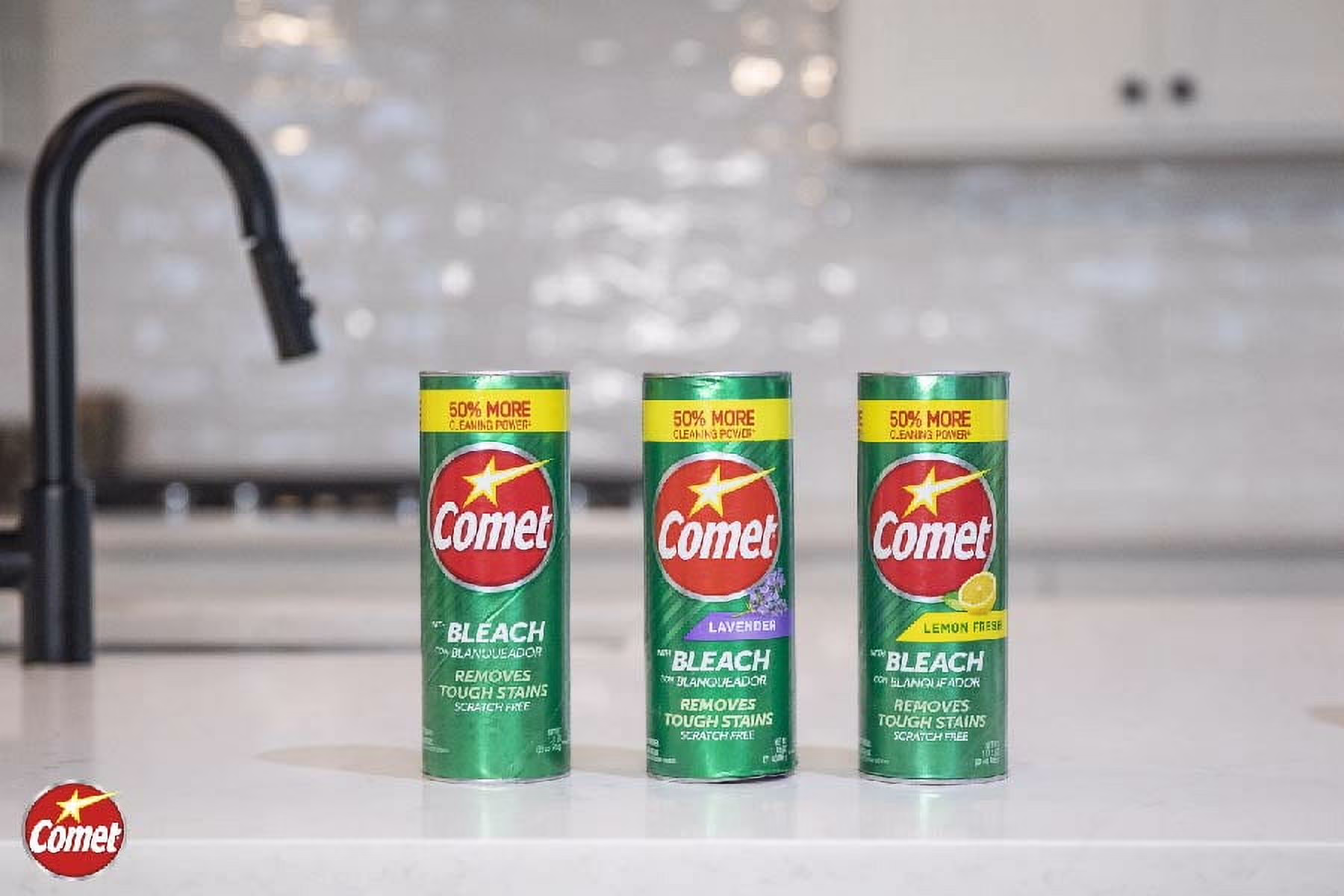 Comet® Lavender Scented All Purpose Cleaning Powder with Bleach 21oz