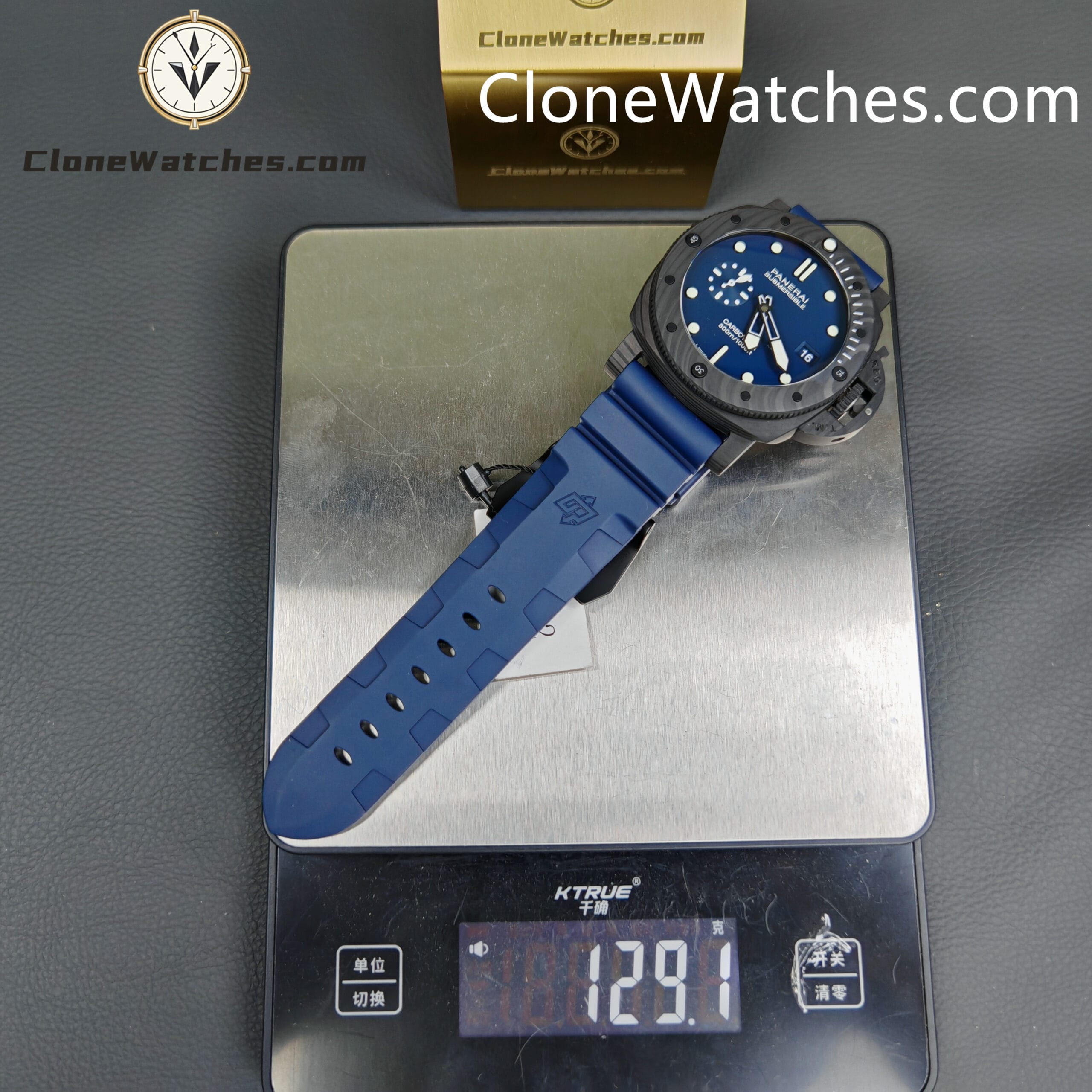 Panerai Super Clone Watches 1:1 Submersible QuarantaQuattro CarbotechTM PAM01232