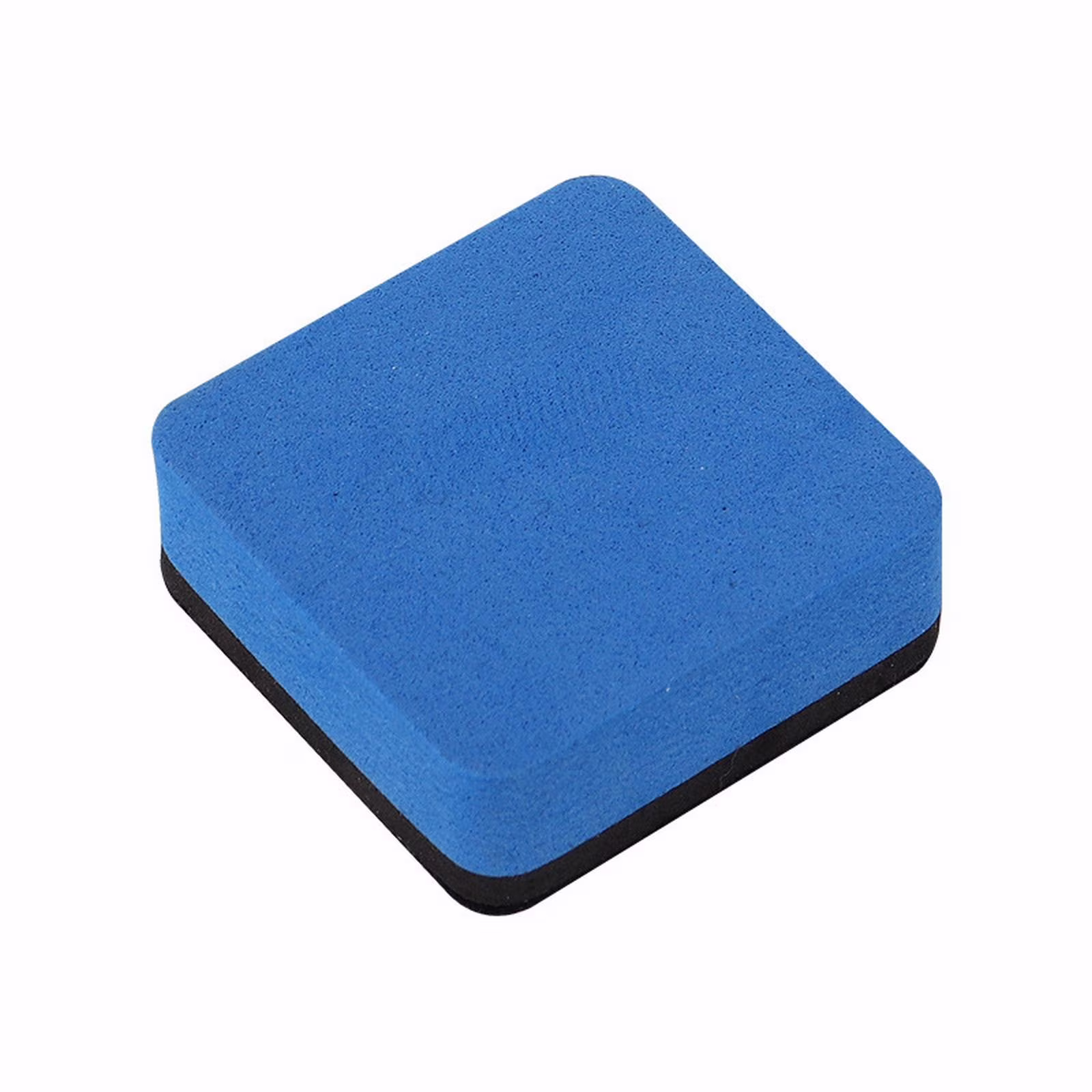 1 Pack Dry Erase Eraser Whiteboard Eraser, EVA Dry Eraser White Board Eraser, Magnetic Whiteboard Eraser, Mini Square Whiteboard Cleaning Pad 1.97in, Teacher Supplies Classroom Must Haves, Navy Blue