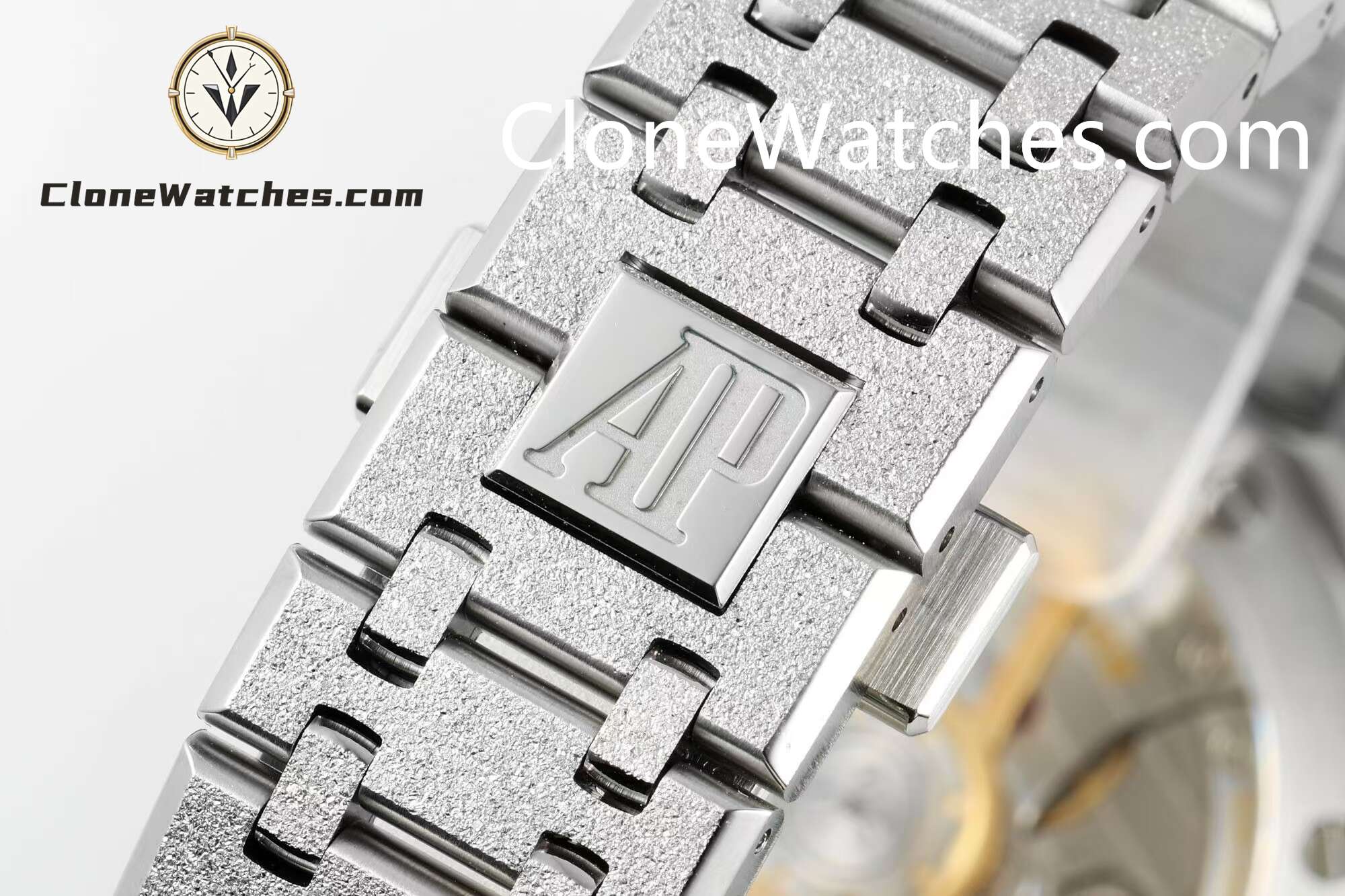 Audemars Piguet Super Clone Watches 1:1 Royal Oak Frost 15500 White Dial