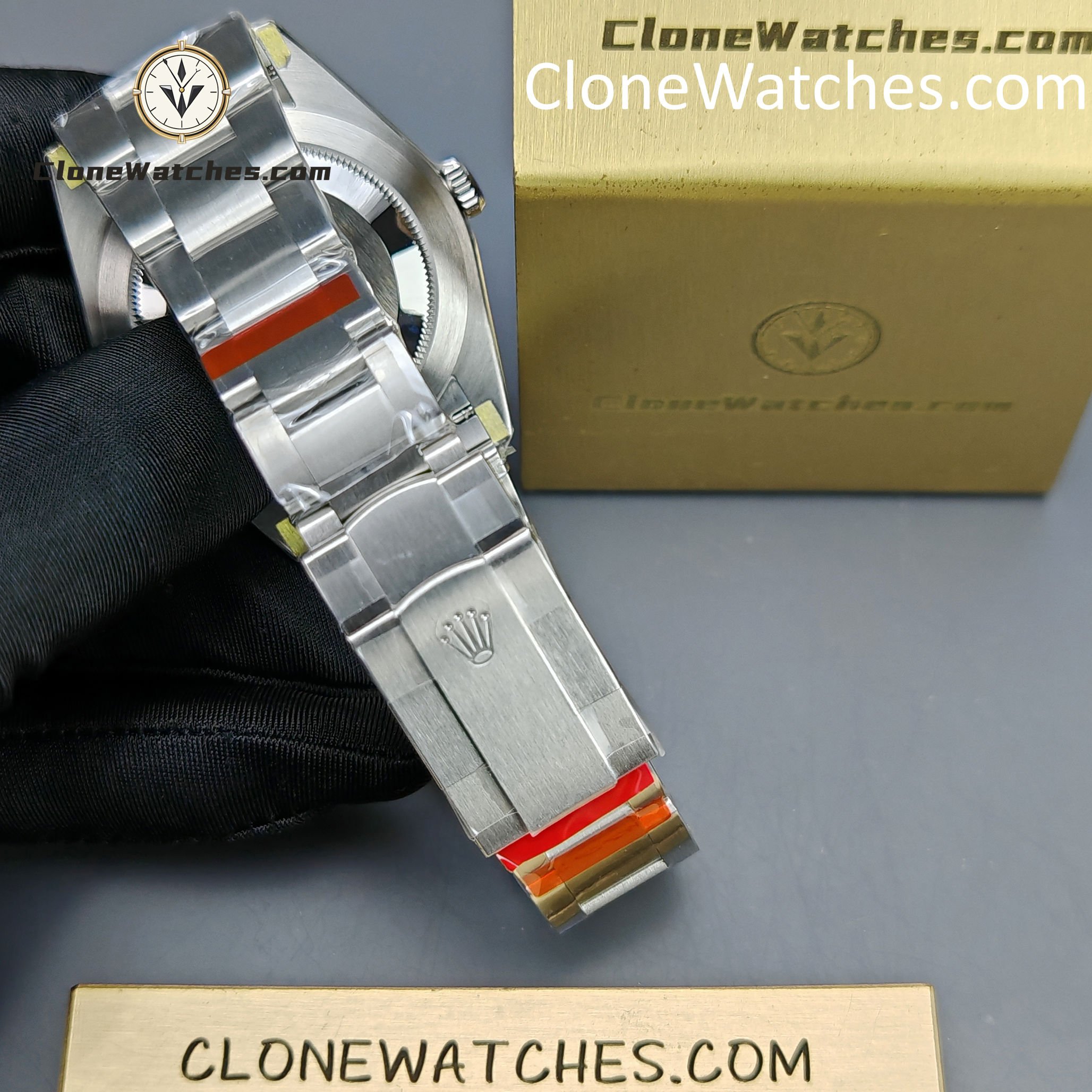 Rolex Super Clone Watches 1:1 Oyster Perpetual Yellow Dial 41mmm124300-0004 3230 Movement