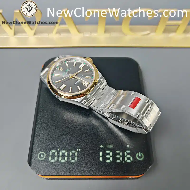 Rolex Super Clone Watches 1:1 Oyster Perpetual Grey Dial m134303-0001 3230 Movement 41mm