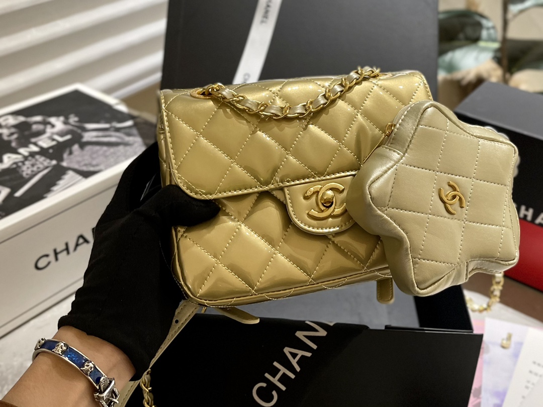 Chanel BACKPACK & STAR COIN PURSE