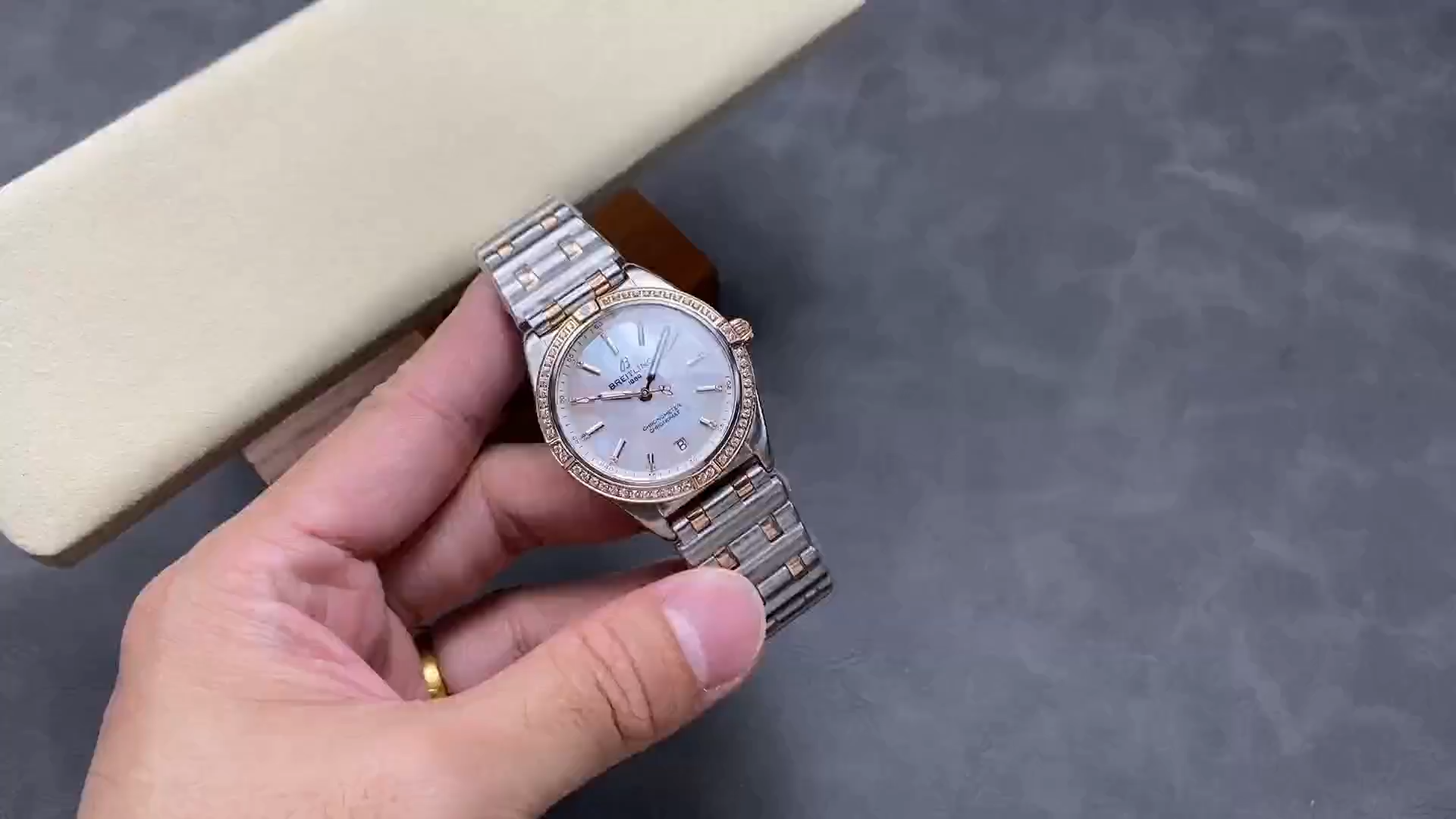 Breitling Chronomat Automatic 36 MOP Dial U10380591A2U1 Replica
