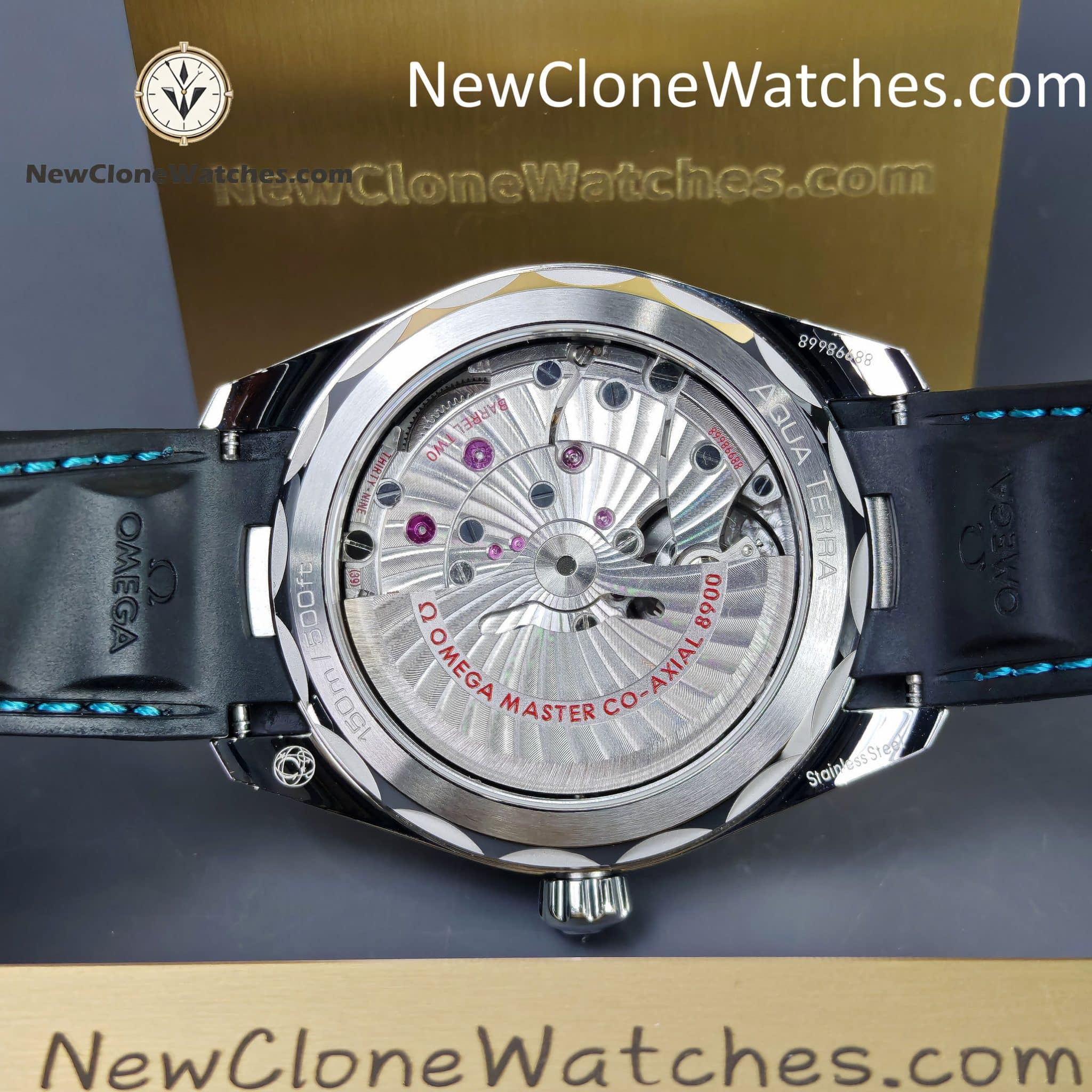 OMEGA Super Clone Watches 1:1 Seamaster Aqua Terra 150M 220.32.41.21.03.001 41 mm Blue Dial