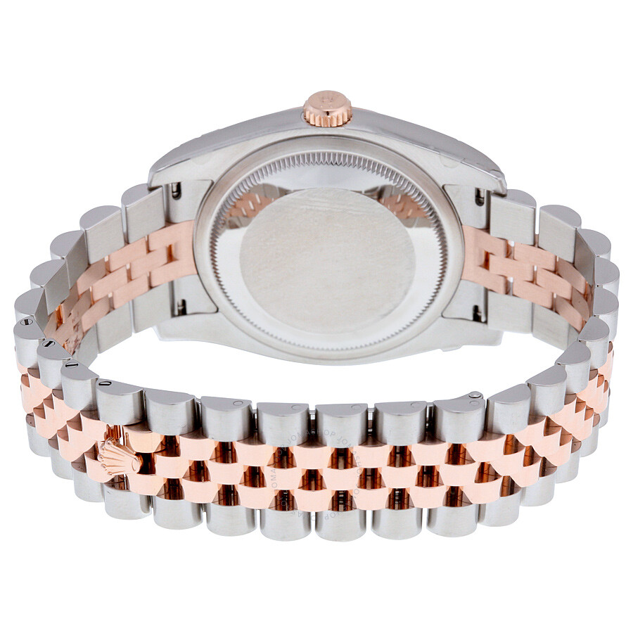Rolex Oyster Perpetual Datejust 36 Mother of Pearl Dial Stainless Steel and 18K Everose Gold Jubilee Bracelet Automatic Men s Watch 116231MDJ（Lifetime free warranty+90-days replacement service & Refund!.）