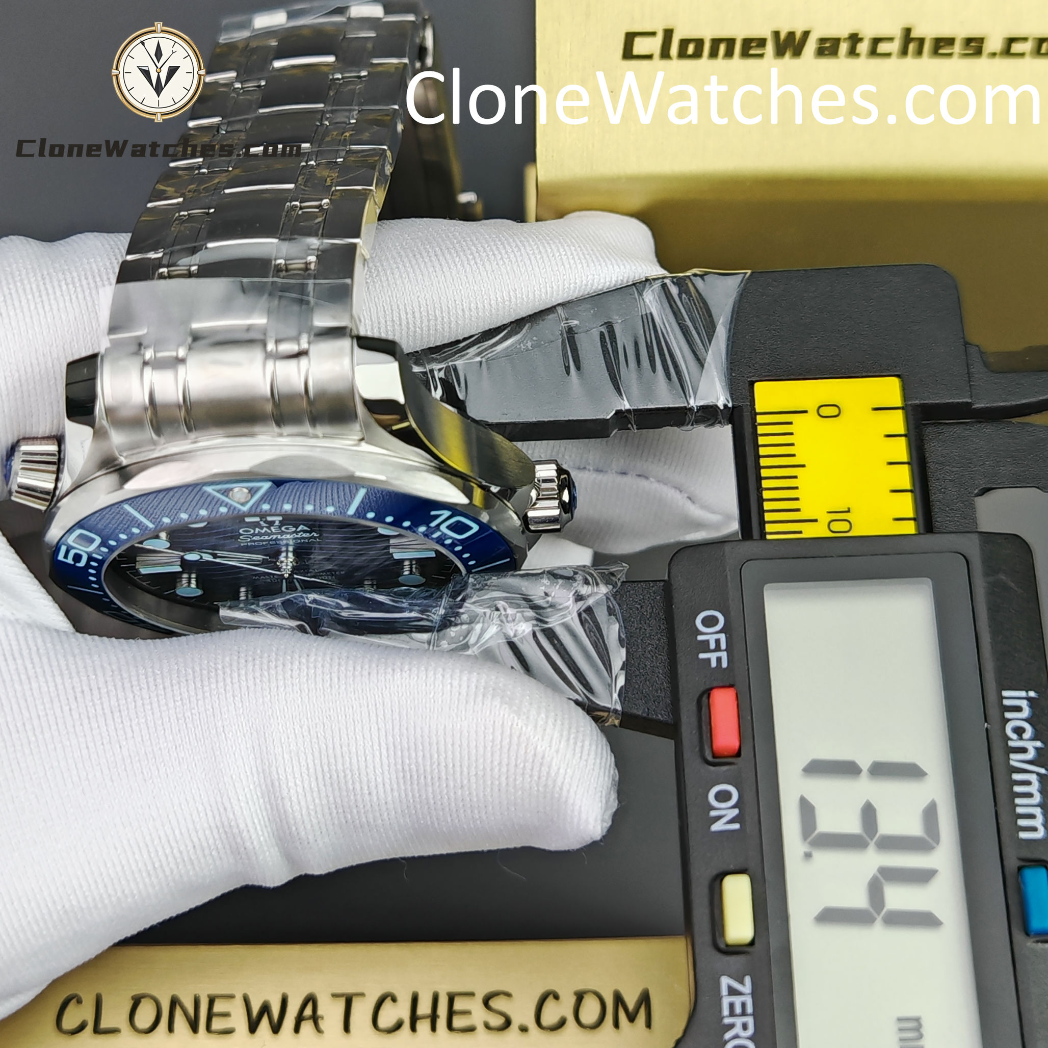 OMEGA Super Clone Watches 1:1 Seamaster Diver 300M Summer Blue 210.30.42.20.03.003 42MM