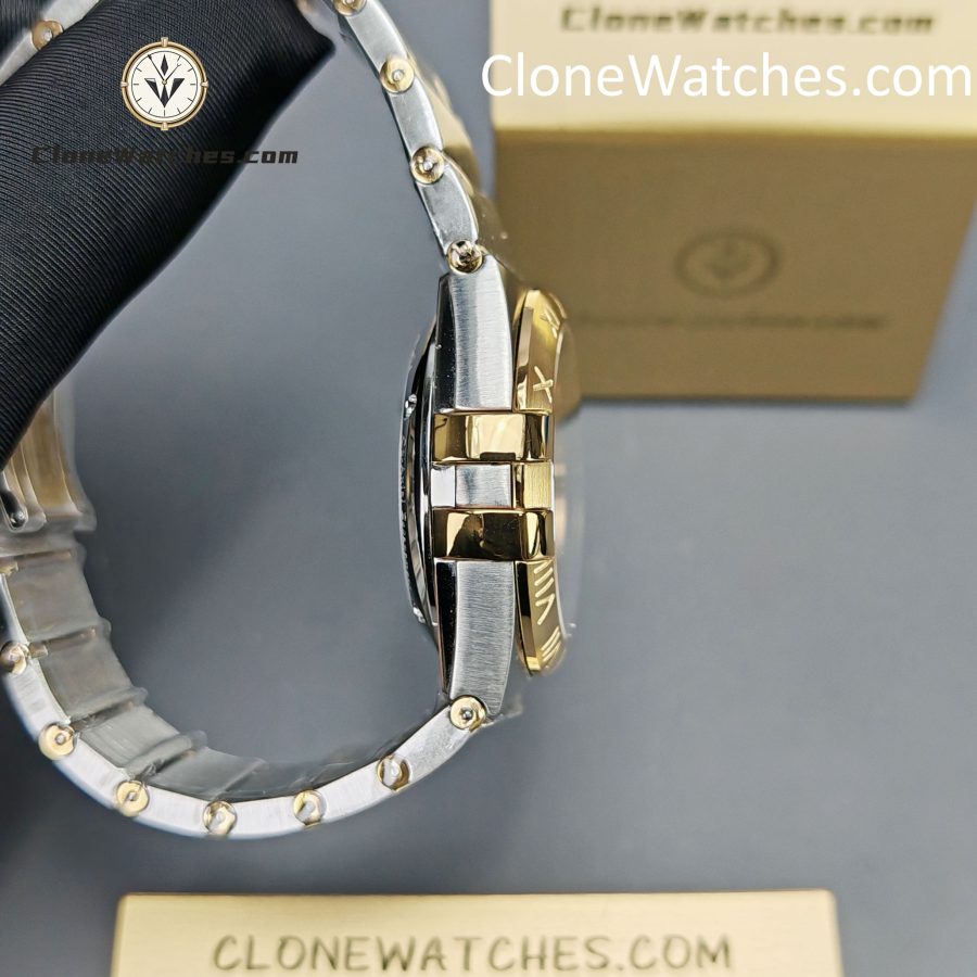 OMEGA Super Clone Watches 1:1 Constellation steel �� 18k gold on steel 123.20.35.20.52.002 35mm