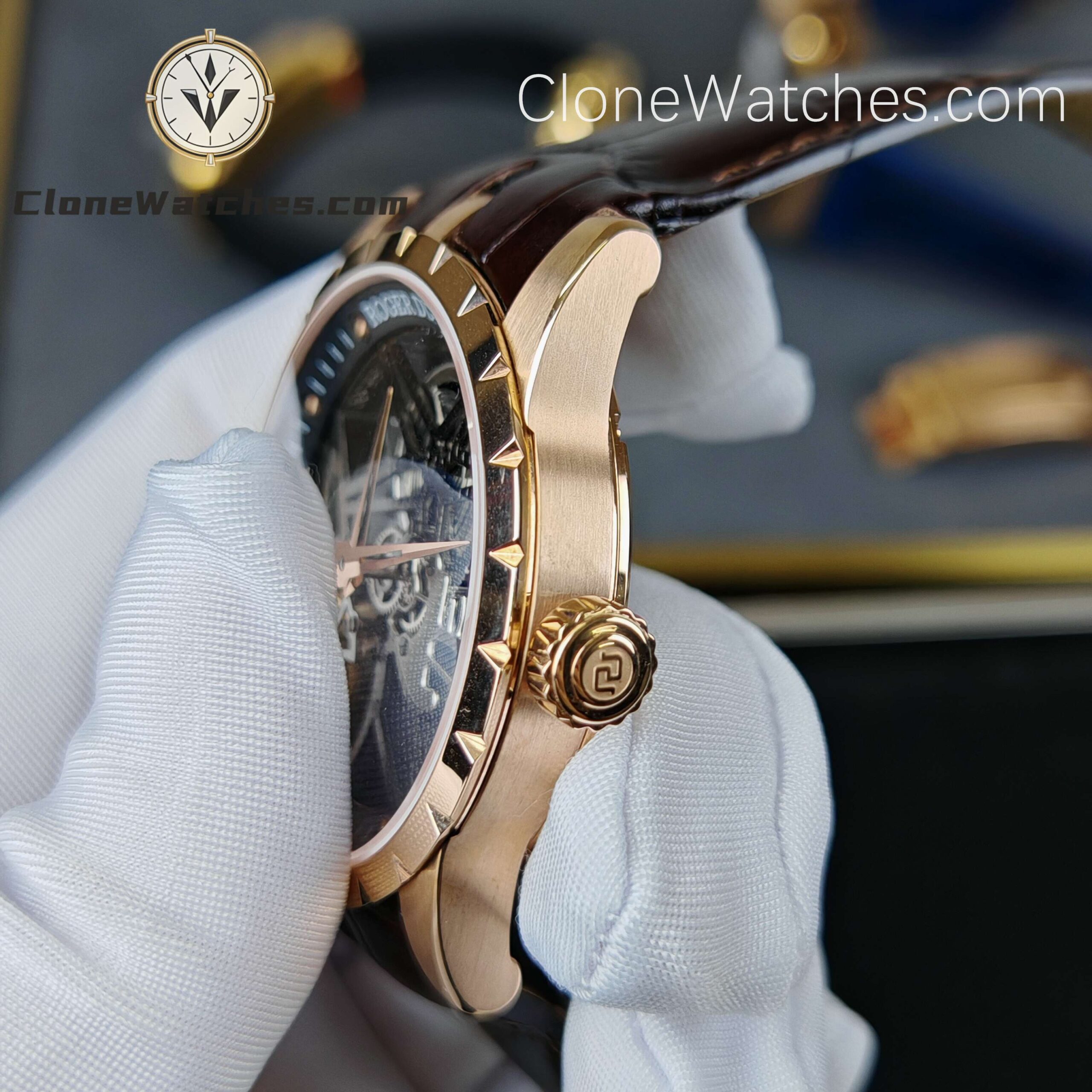 Roger Dubuis Super Clone Watches 1:1 Excalibur Tourbillon RDDBEX 0392