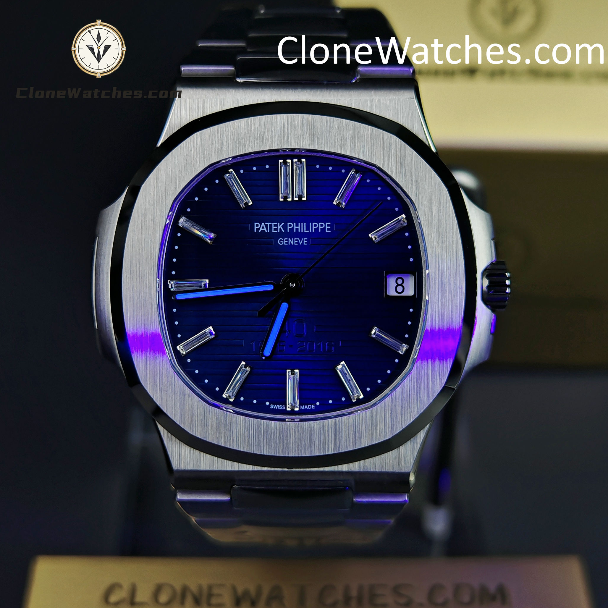 Patek Philippe Super Clone Watches 1:1 40th Anniversary Nautilus 5711