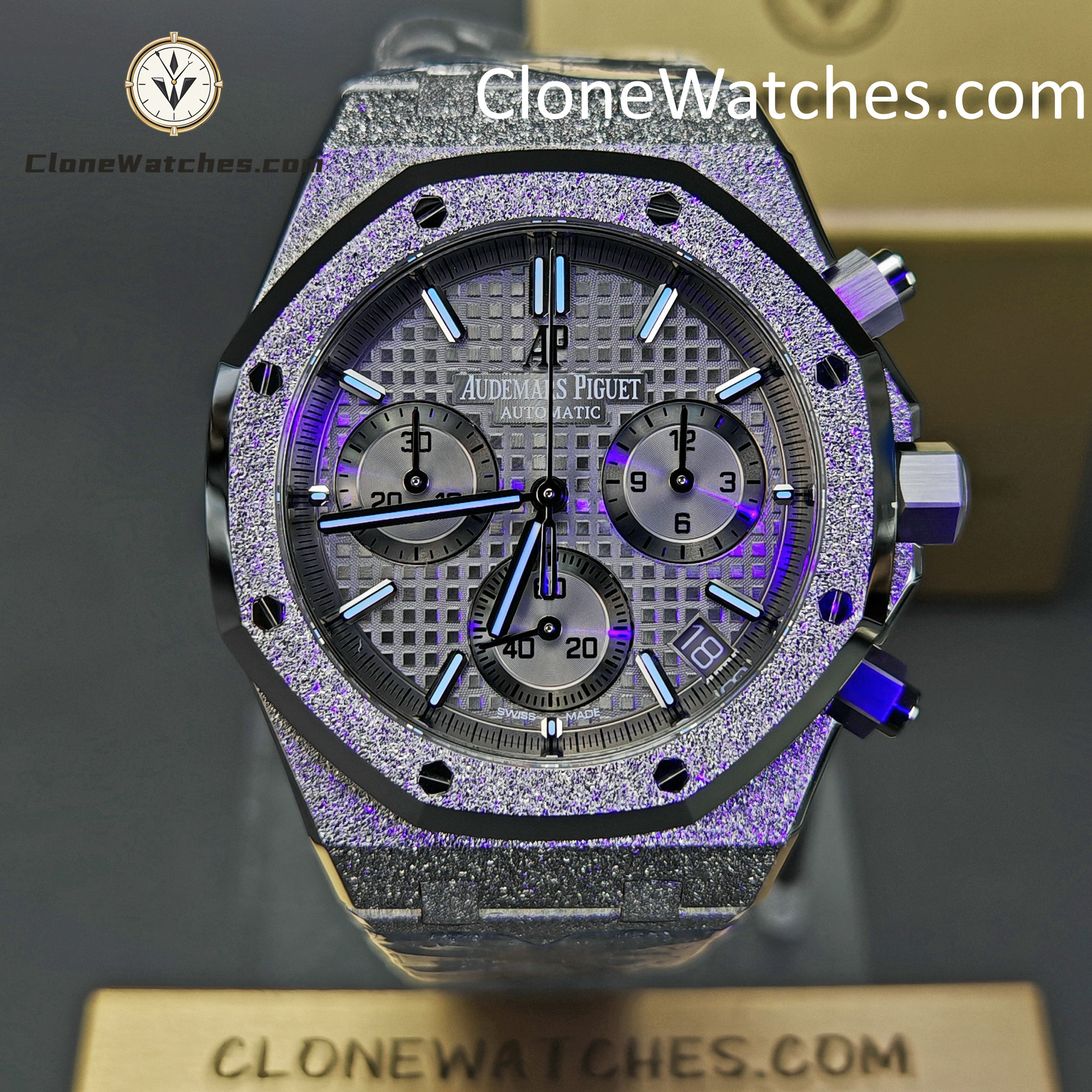 Audemars Piguet Super Clone Watches 1:1 Royal Oak Gray Dial 26240BC Self-winding Chronograph