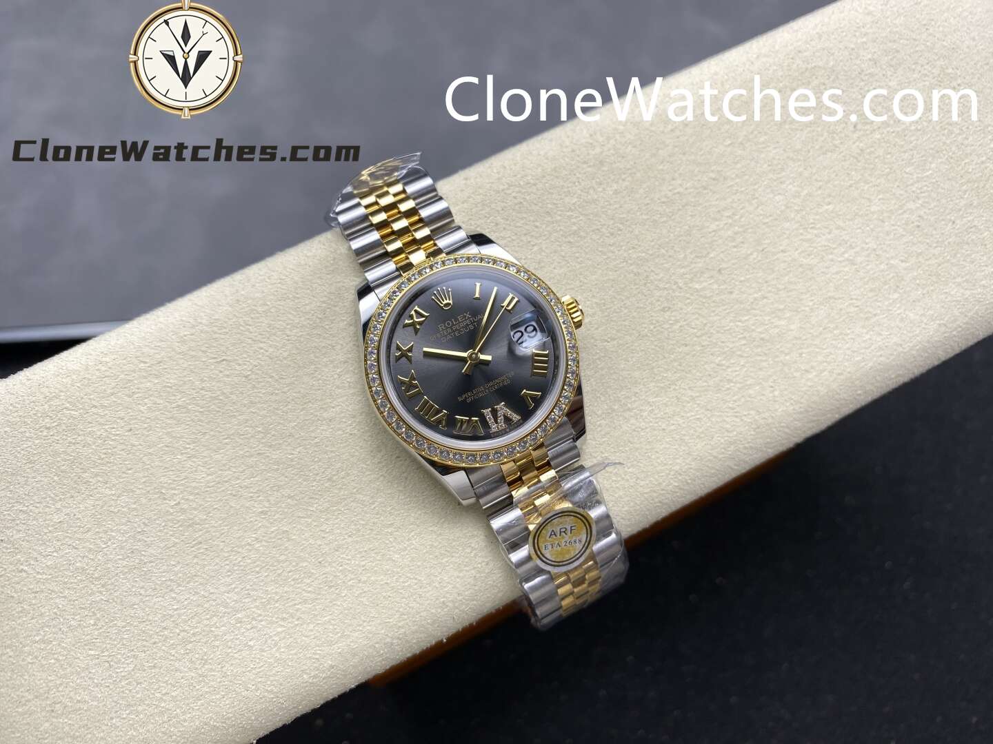 Rolex Super Clone Watches 1:1 DateJust m278383rbr-0018 Jubilee 31MM 2236 Movement