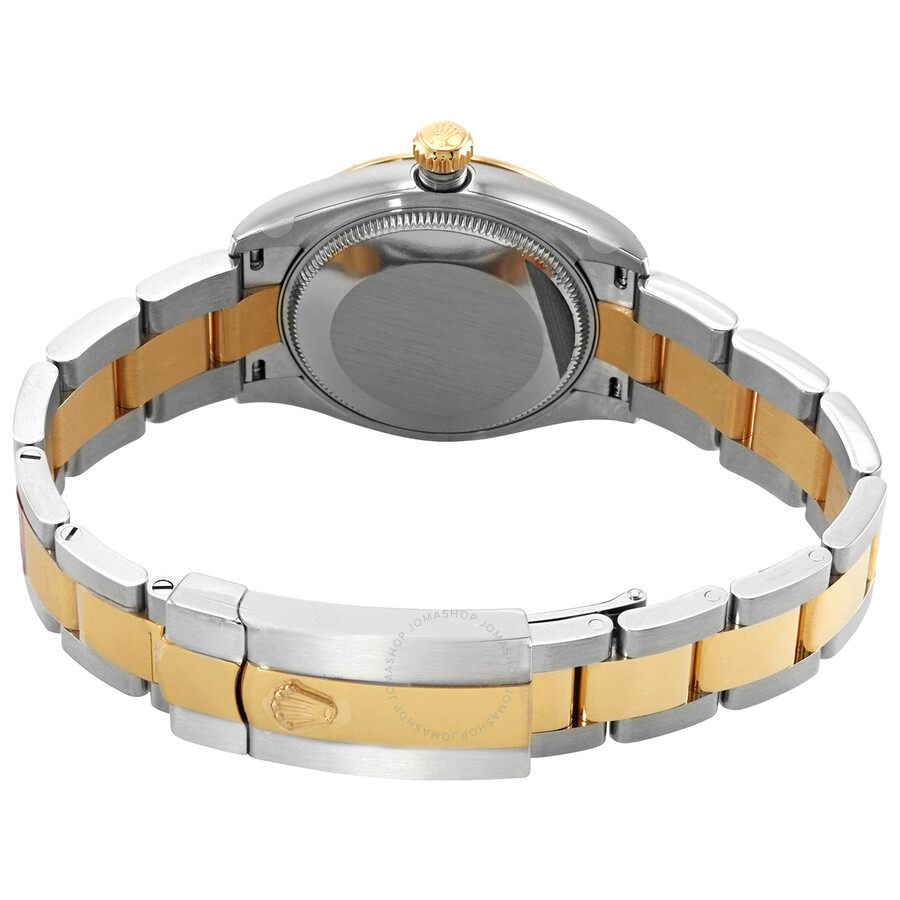 Rolex Datejust 31 Dark Grey Dial Automatic Ladies Steel and 18kt Yellow Gold Oyster 278273GYRDO（Lifetime free warranty+90-days replacement service & Refund!.）