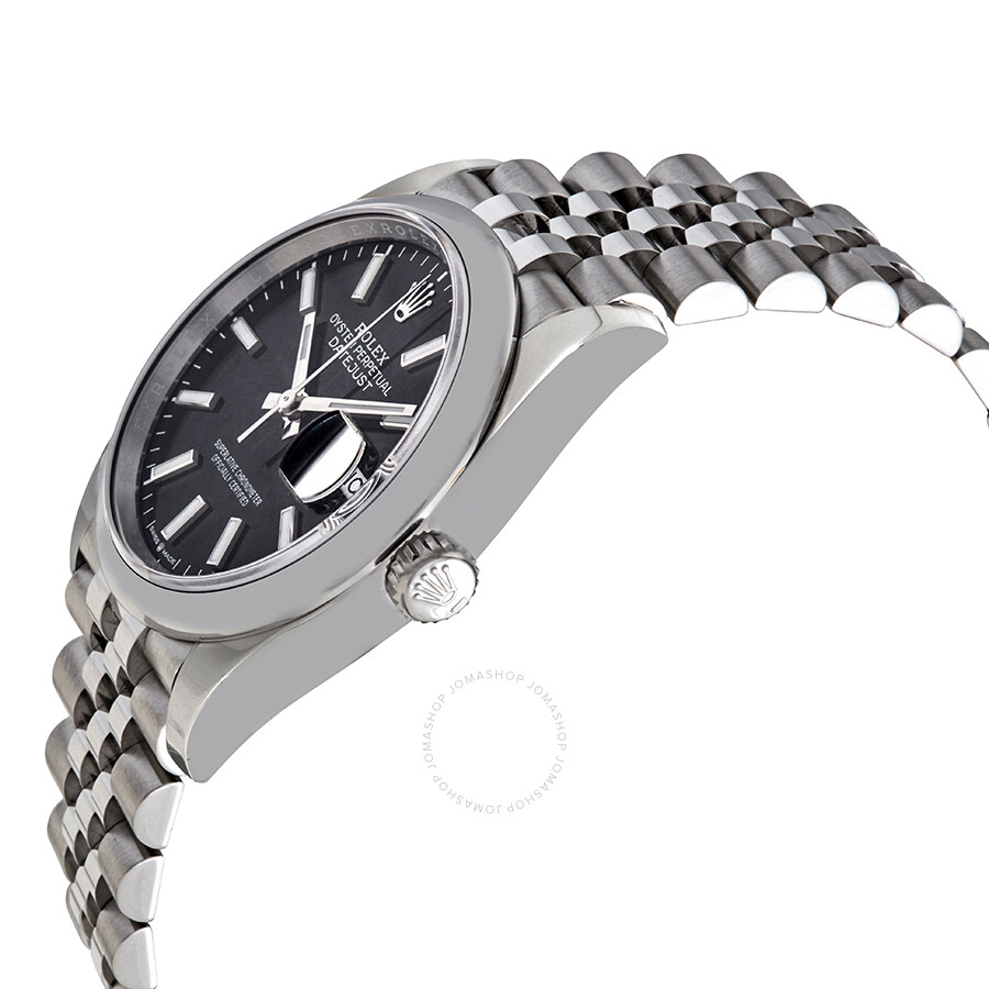 Rolex Datejust 36 Automatic Black Dial Men s Jubilee Watch 126200BKSJ（Lifetime free warranty+90-days replacement service & Refund!.）